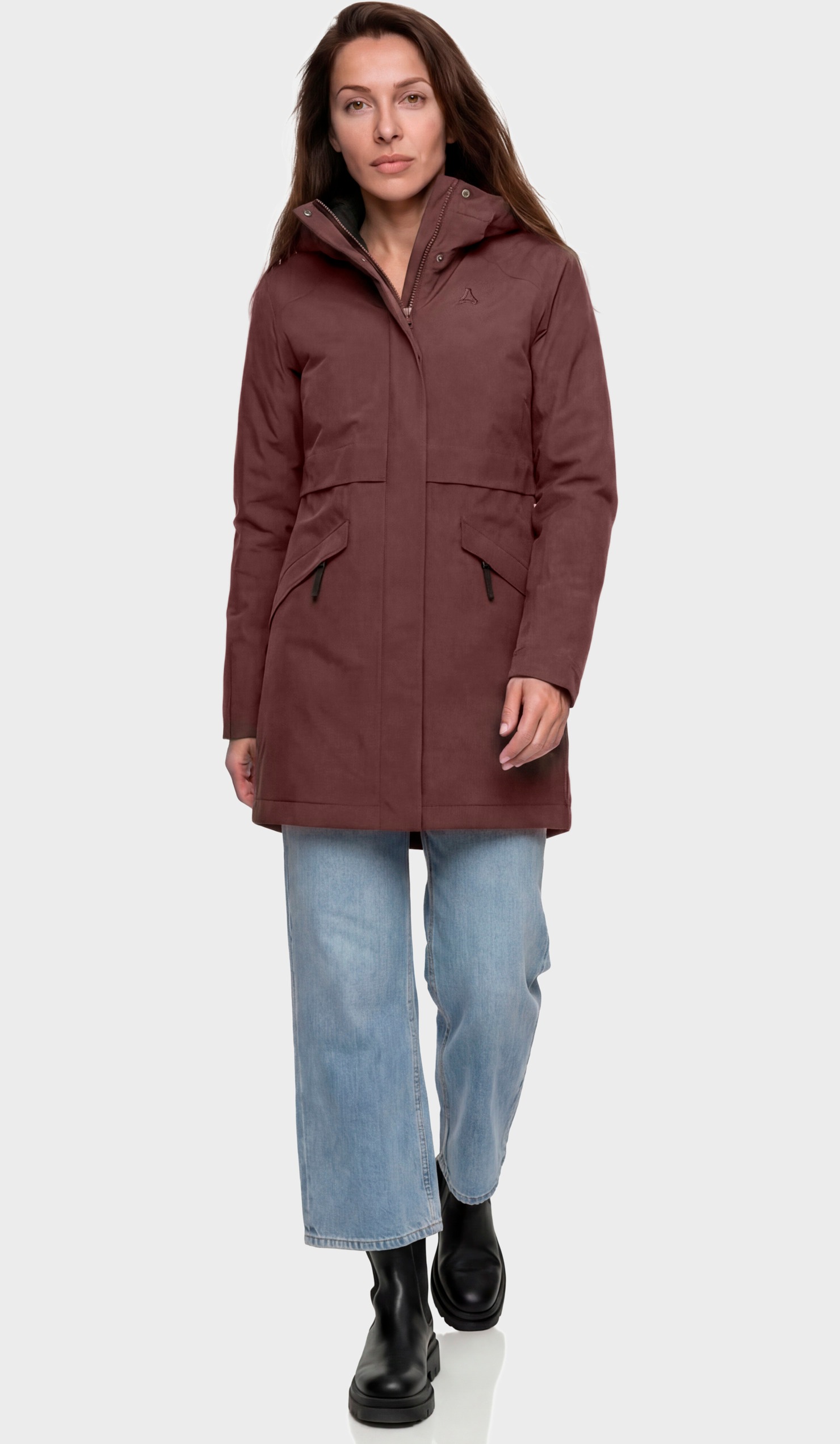 Schöffel Parka »Ins Parka Style Malkay WMS« mit Kapuze
