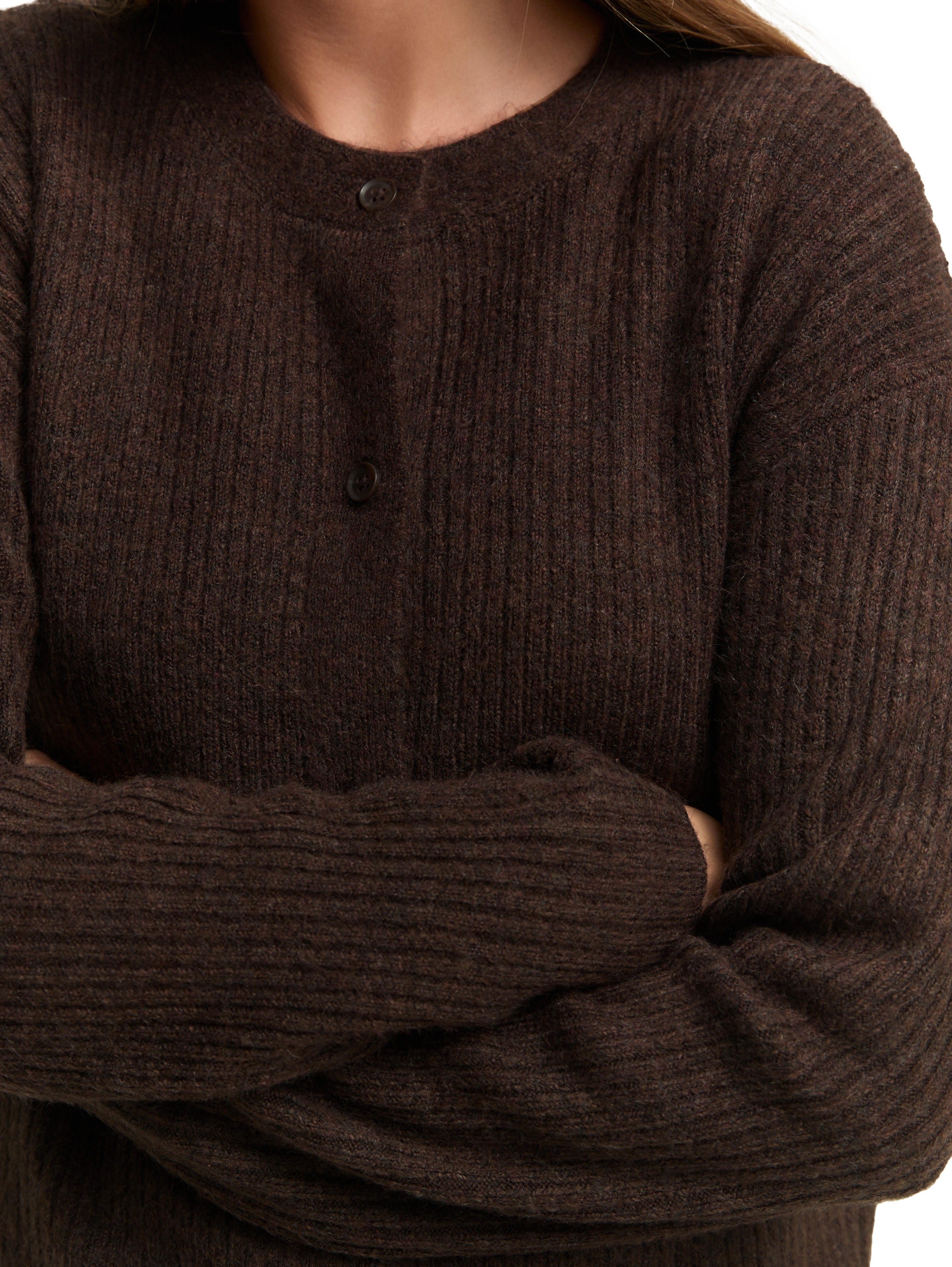 TOM TAILOR Denim Cardigan, mit Struktur