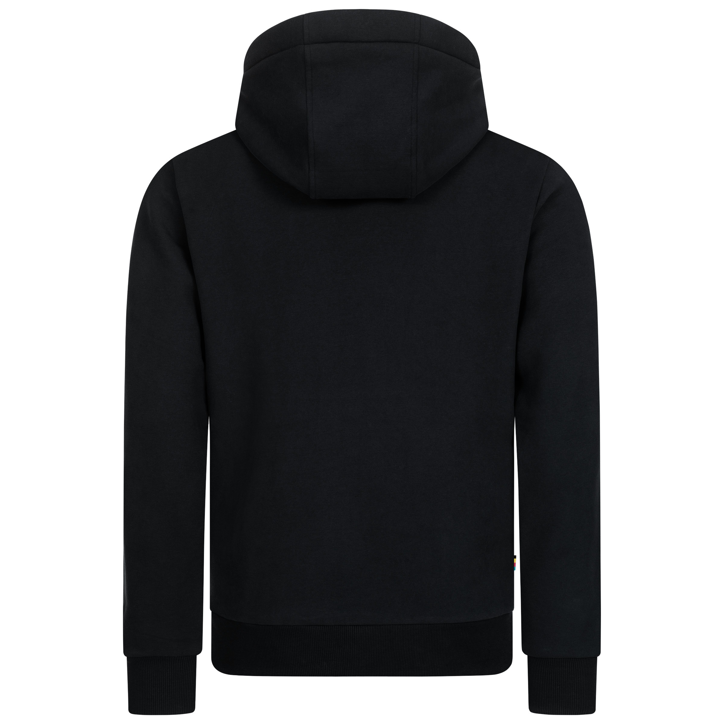 DEPROC Active Kapuzensweatshirt »LinusCMYK II MEN«, weiche Fleecejacke mit Kängurutasche