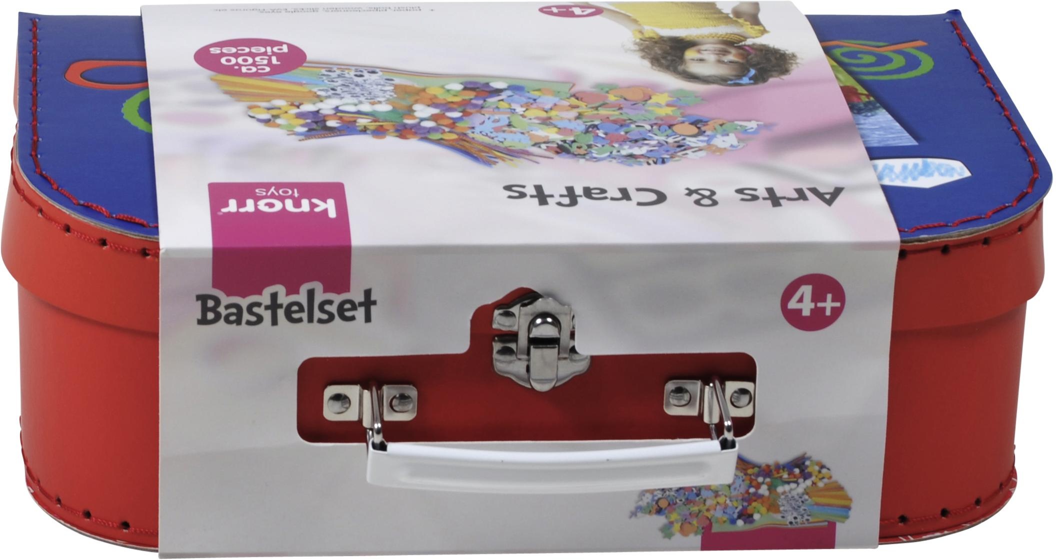 Knorrtoys® Kreativset »Bastelkoffer groß«, (Set, 1500 tlg.)