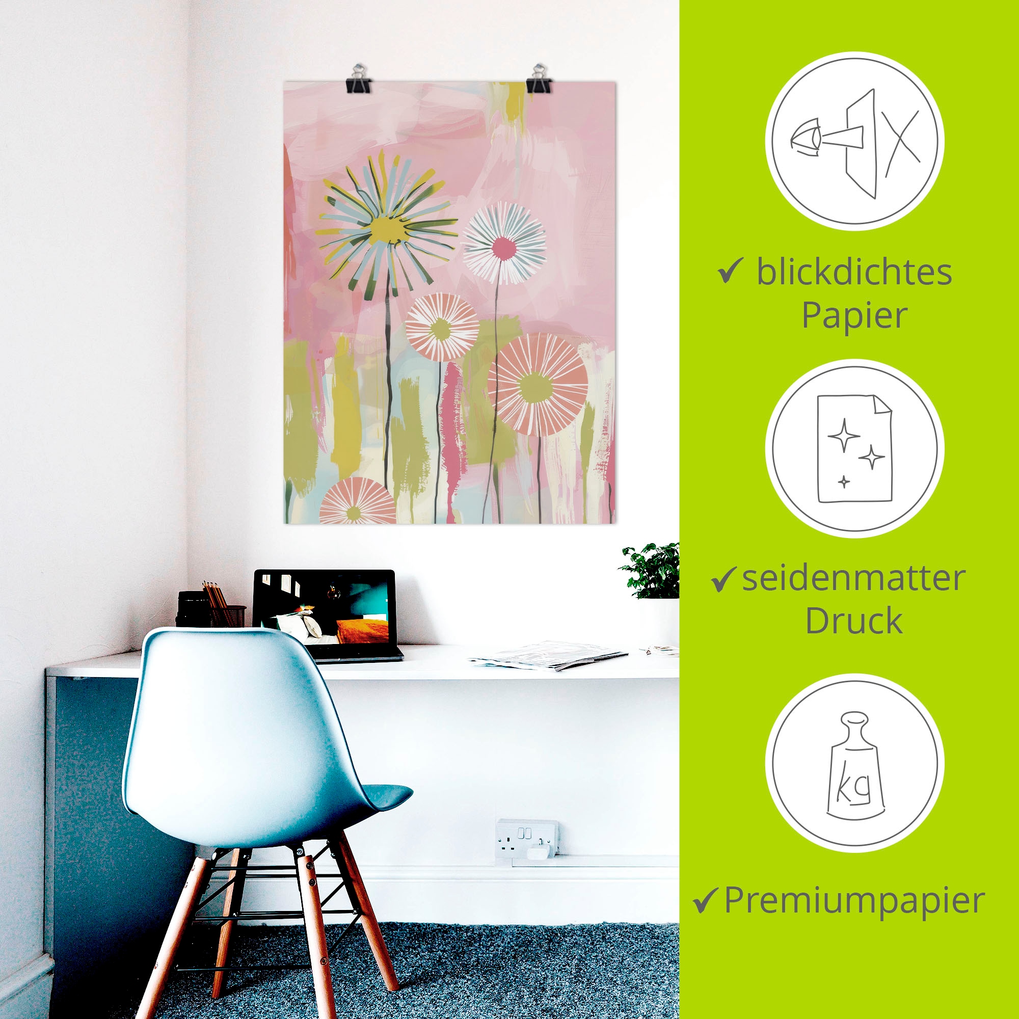 Artland Wandbild »Zarte Töne« 1 Stk. tlg. als Alubild, Leinwandbild, Poster, Wandaufkleber in verschied. Größen