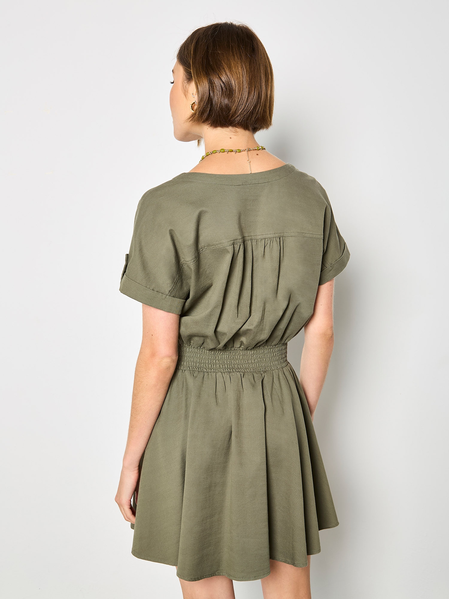 Apricot Minikleid »Minikleid« mit Reißverschlussdetail