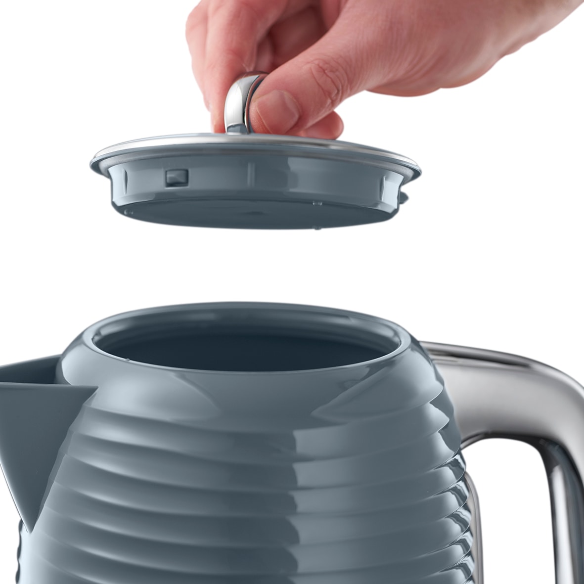 RUSSELL HOBBS Wasserkocher »Inspire 24363-70«, 1,7 l, 2400 W, hochwertige Hochglanz-Struktur, Schnellkochfunktion