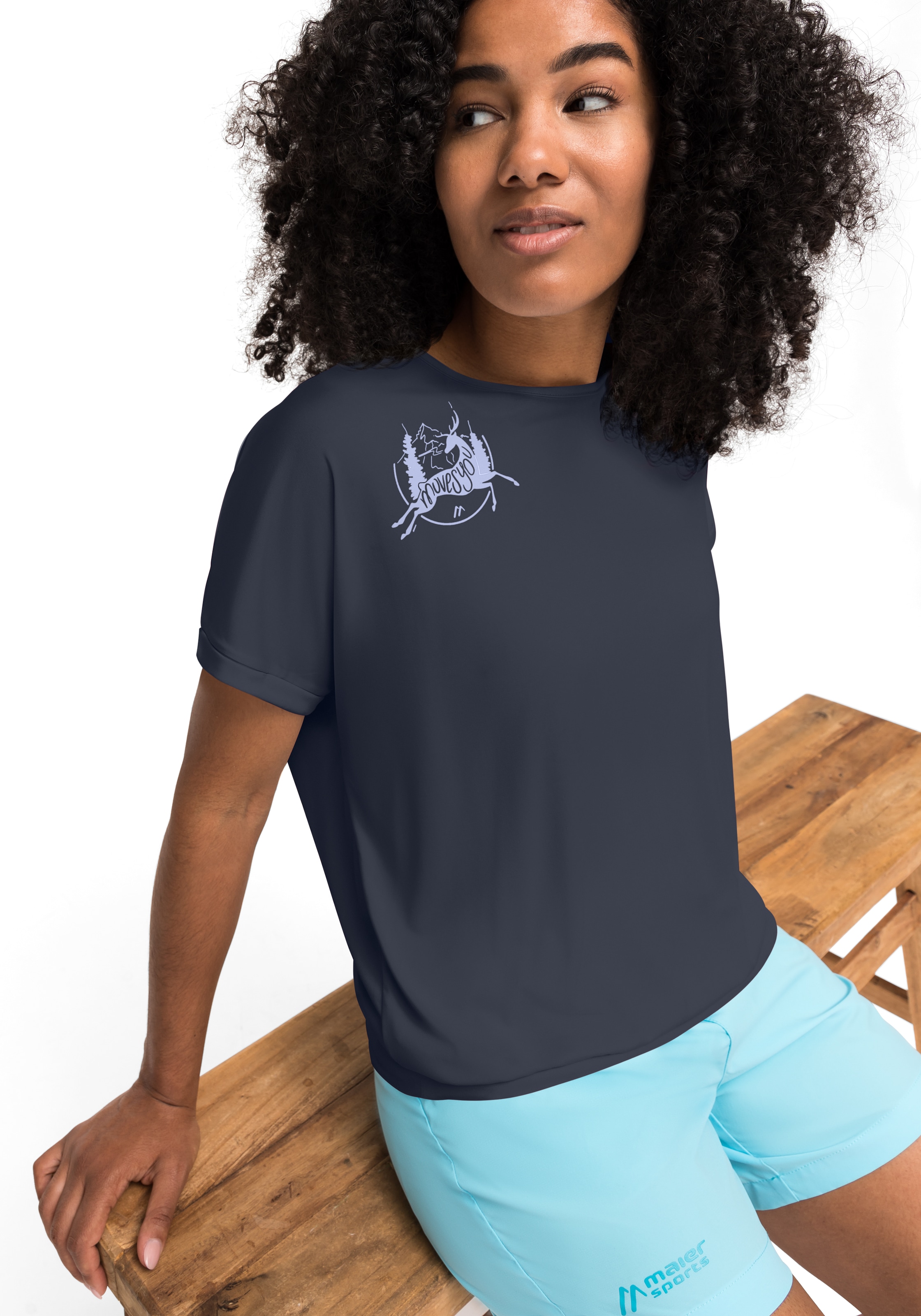 Maier Sports T-Shirt »Setesdal W«, bei Wandern Freizeit Kurzarmshirt und Damen OTTOversand für