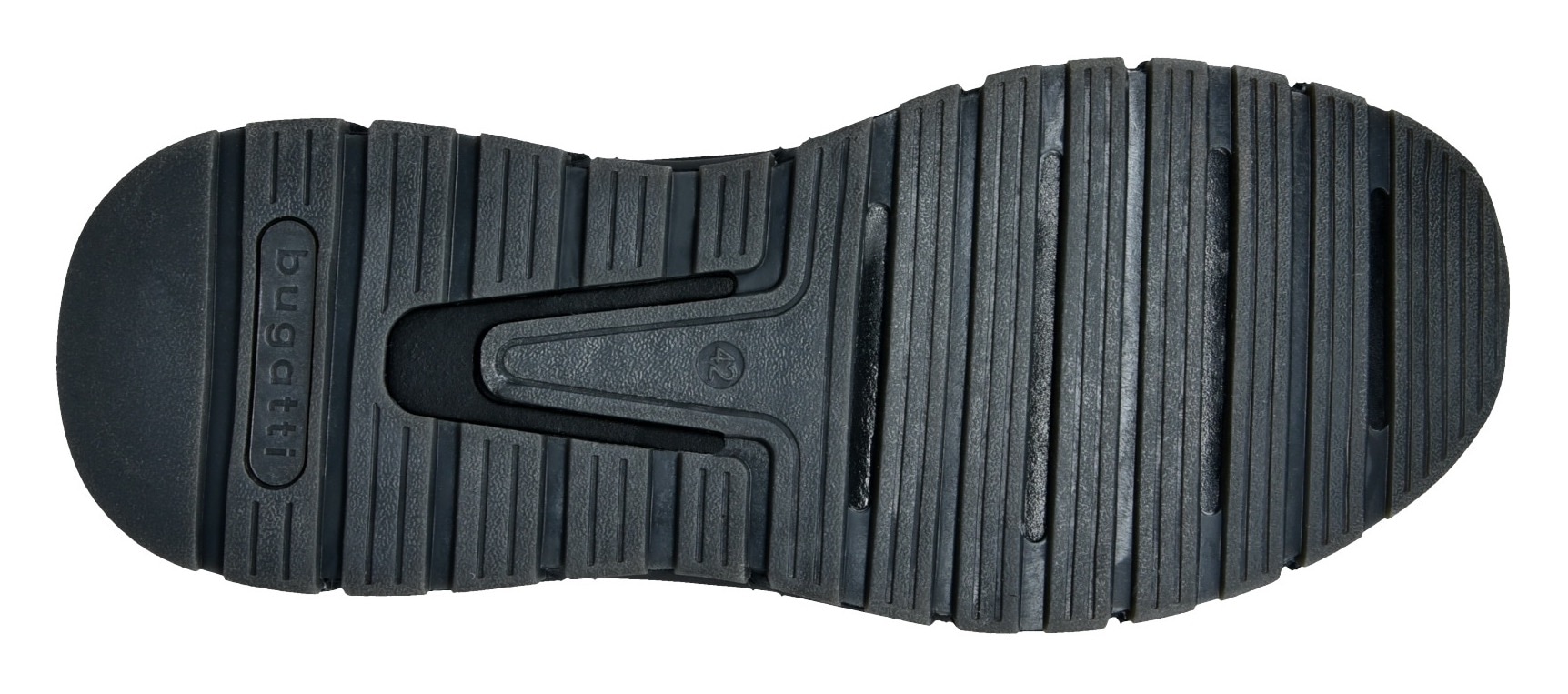 bugatti Sneaker  Schnürschuh, Halbschuh, Freizeitschuh mit Profilsohle