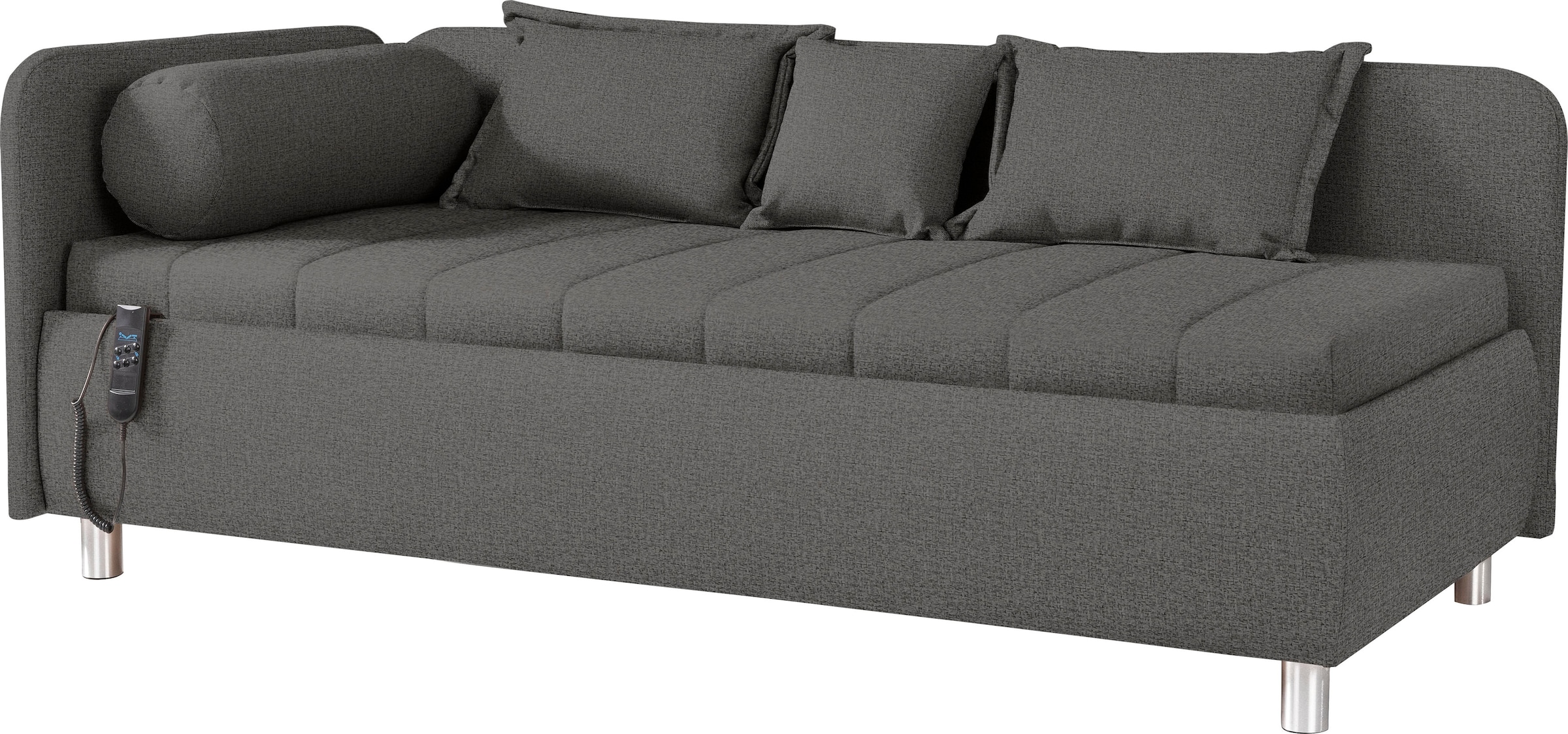 alina Schlafsofa »Kiana«, Liegefläche 90/200 cm oder 100/200 cm, Bettkasten, Zierkissen-Set