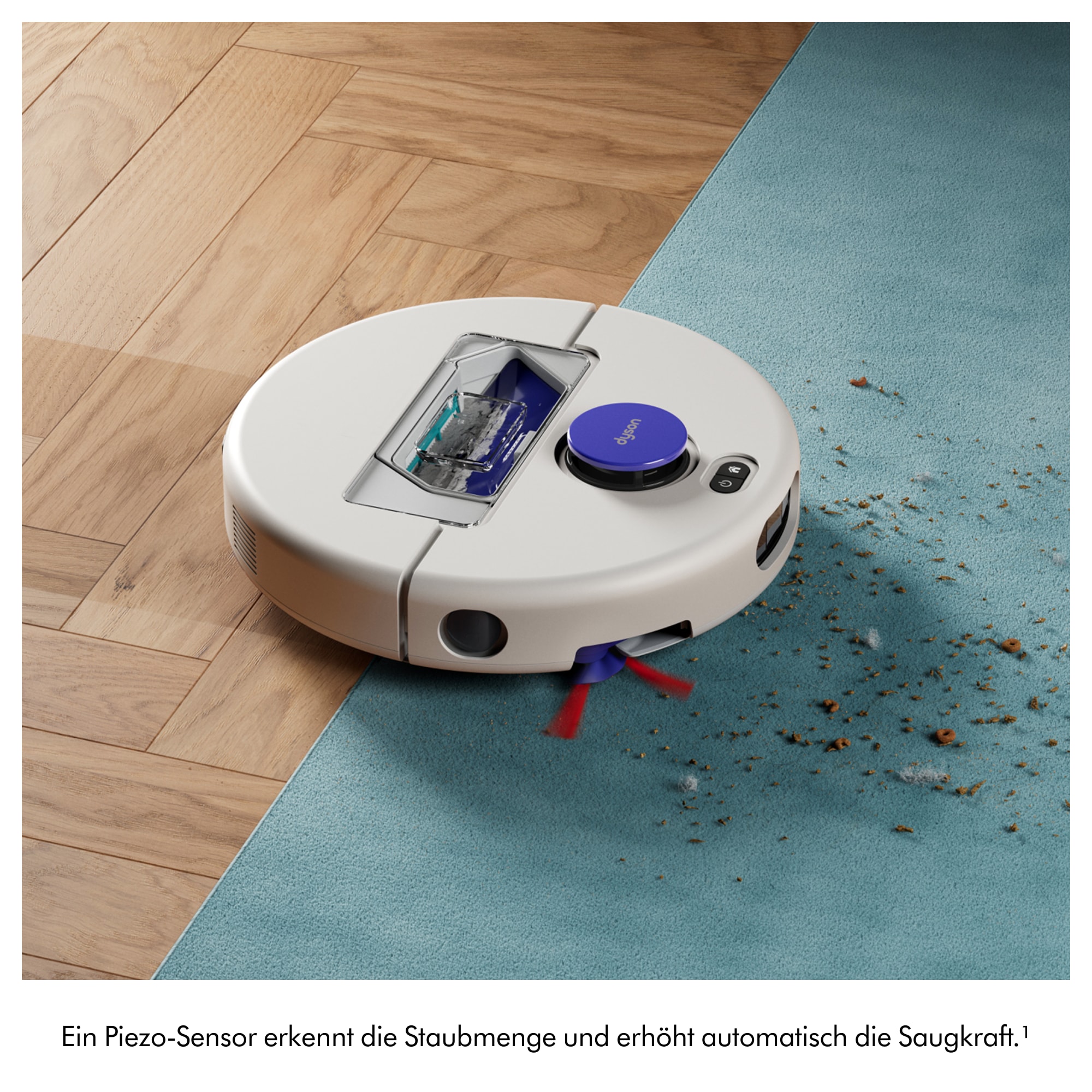 DYSON Saugroboter »Dyson R1 Nurovi™ Dry Saugroboter« 21.000 Pa Saugleistung; Twin-capture™-System; LiDAR-Kartierung