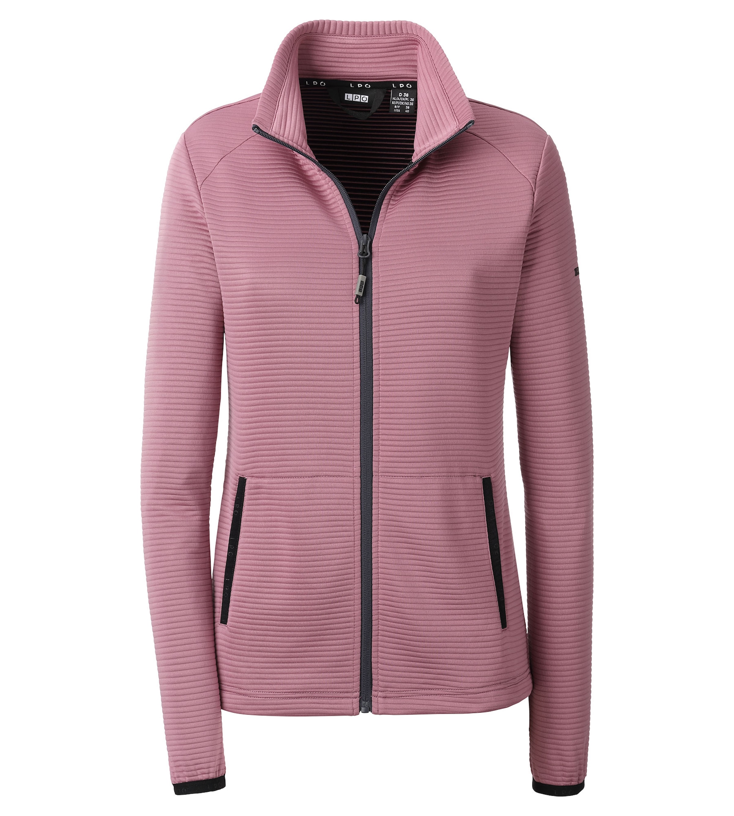 LPO Strickfleecejacke »XARA WMN« mit Stehkragen