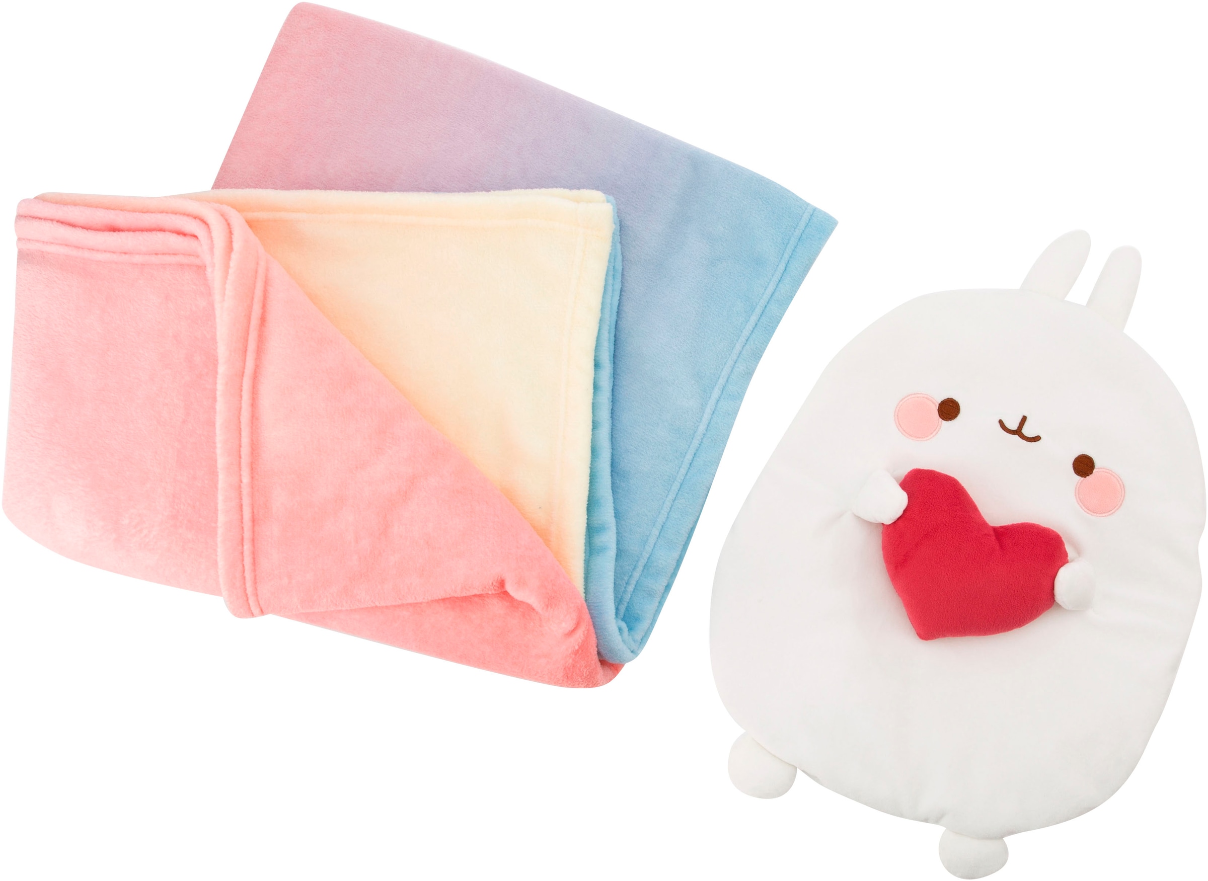 Nici Wohndecke »MOLANG«, mit Plüschtier