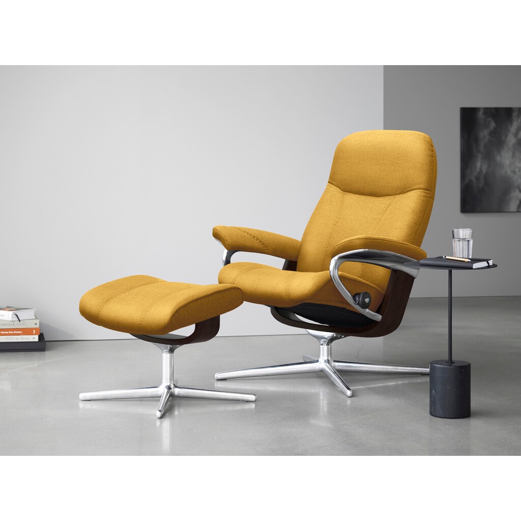 Stressless® Relaxsessel »Consul«, (Set, Relaxsessel mit Hocker)