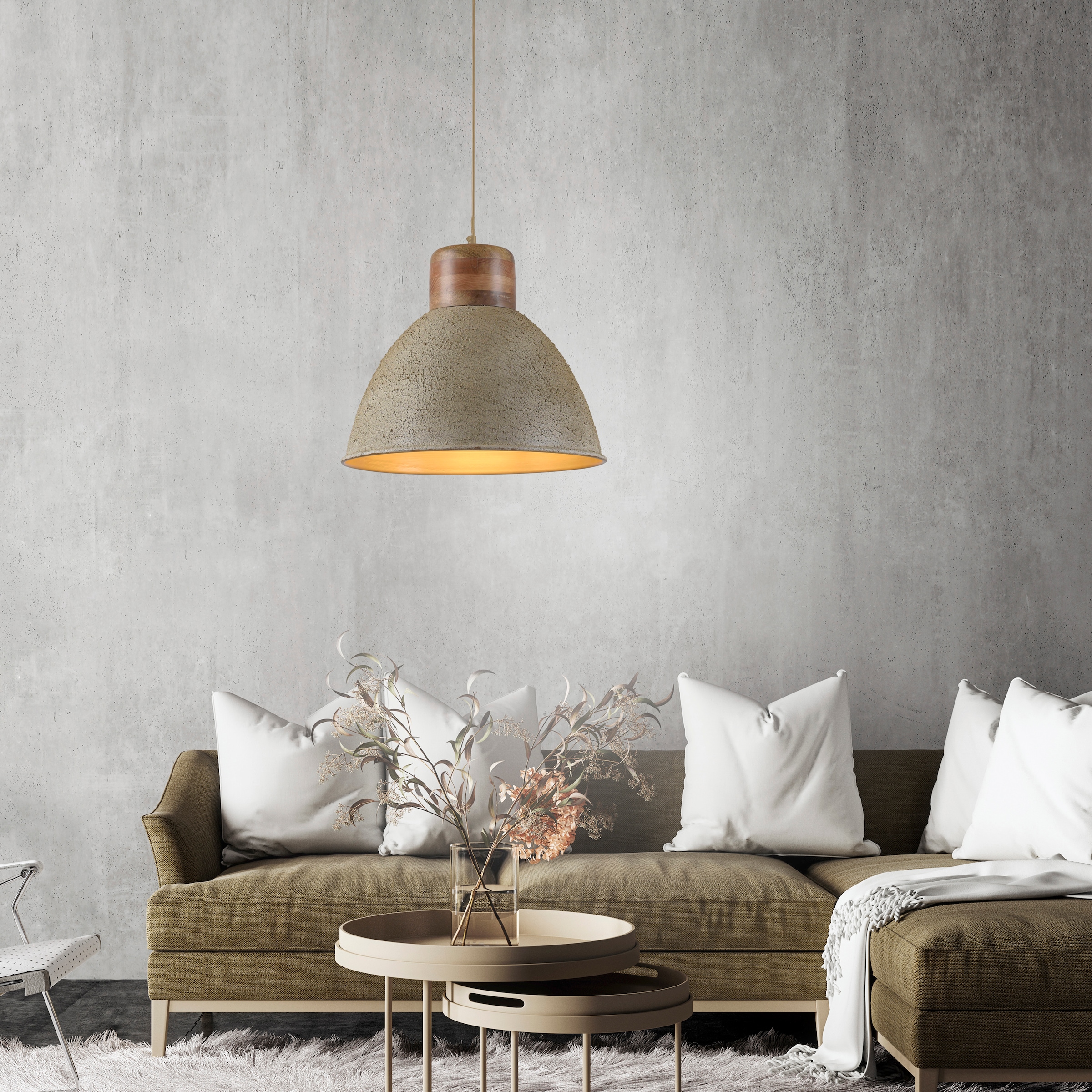 JUST LIGHT Pendelleuchte »SAMIA« E27 1 Stk. ExklusiveE27