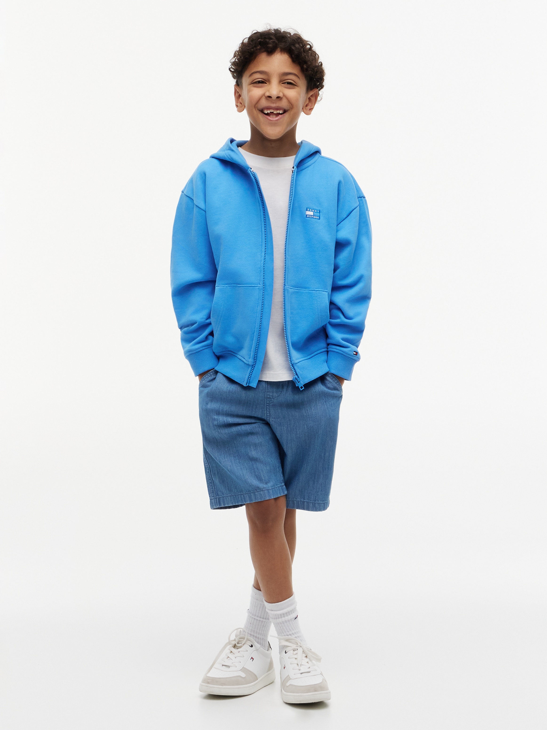 Tommy Hilfiger Kapuzensweatjacke Kinder bis 16 Jahre