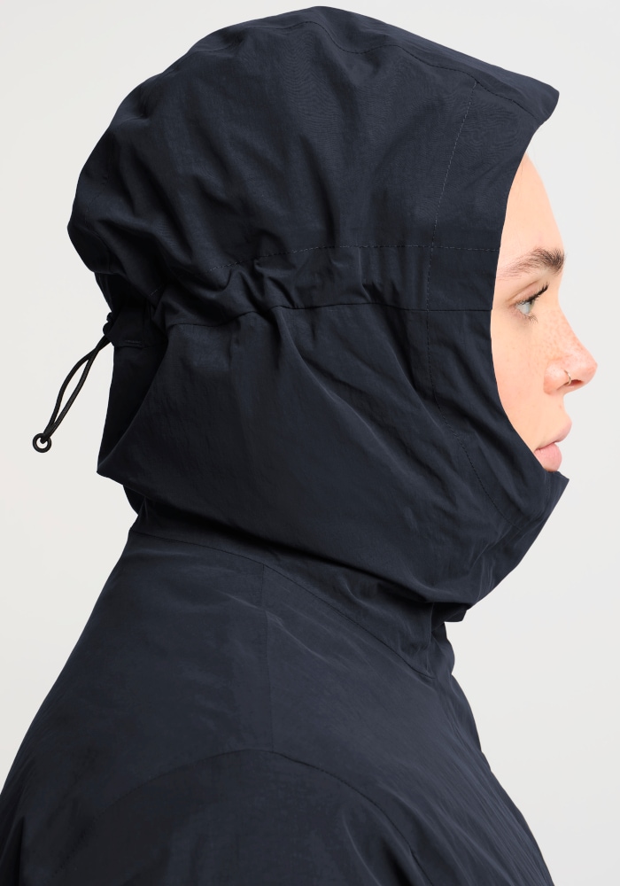 Jack Wolfskin Daunenjacke »FIORA BAY LONG JKT W« mit Kapuze Winterparka, wasserdicht, warm