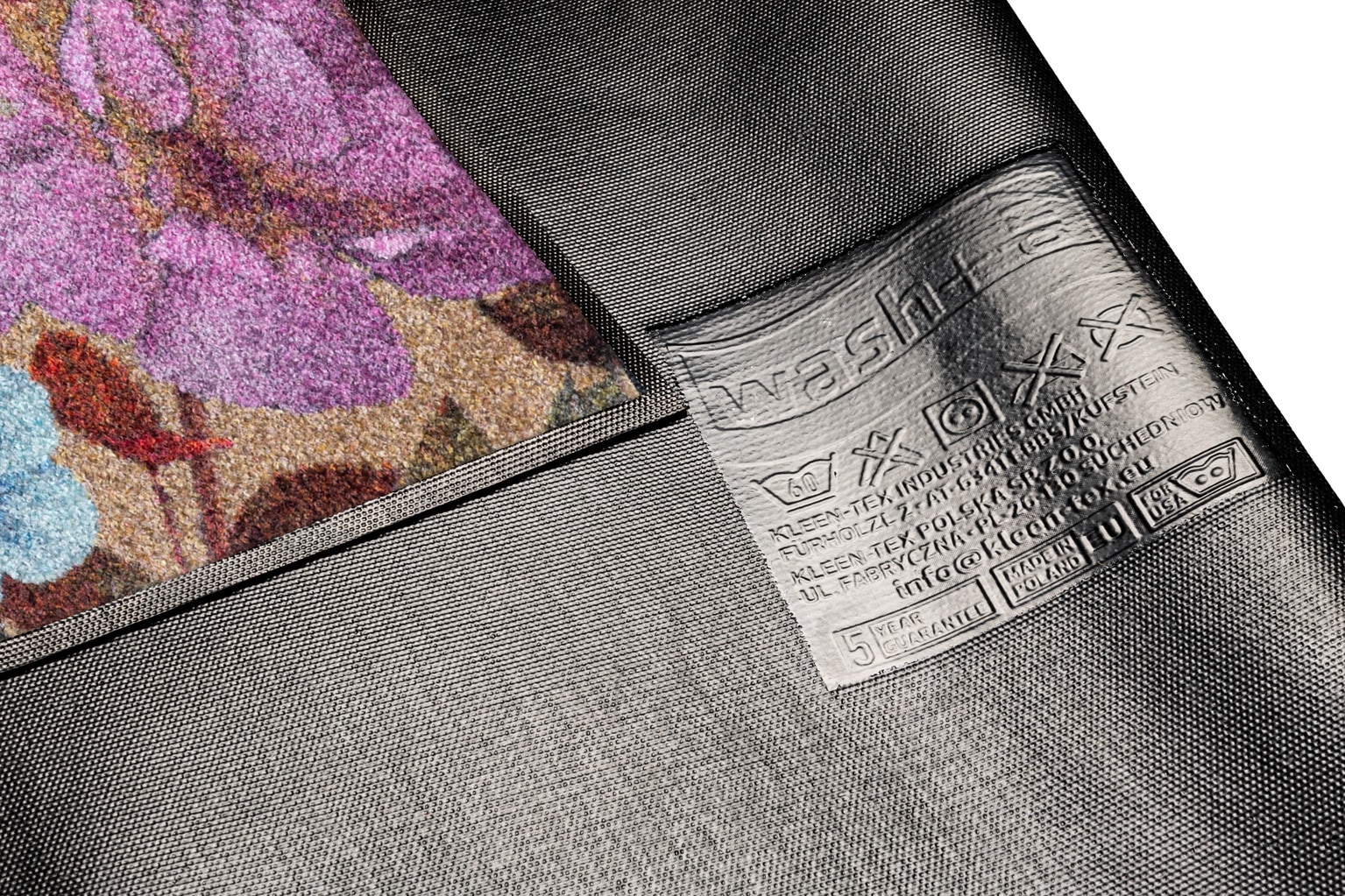 wash+dry by Kleen-Tex Teppich »Midnight Blooms«, rechteckig, 7 mm Höhe