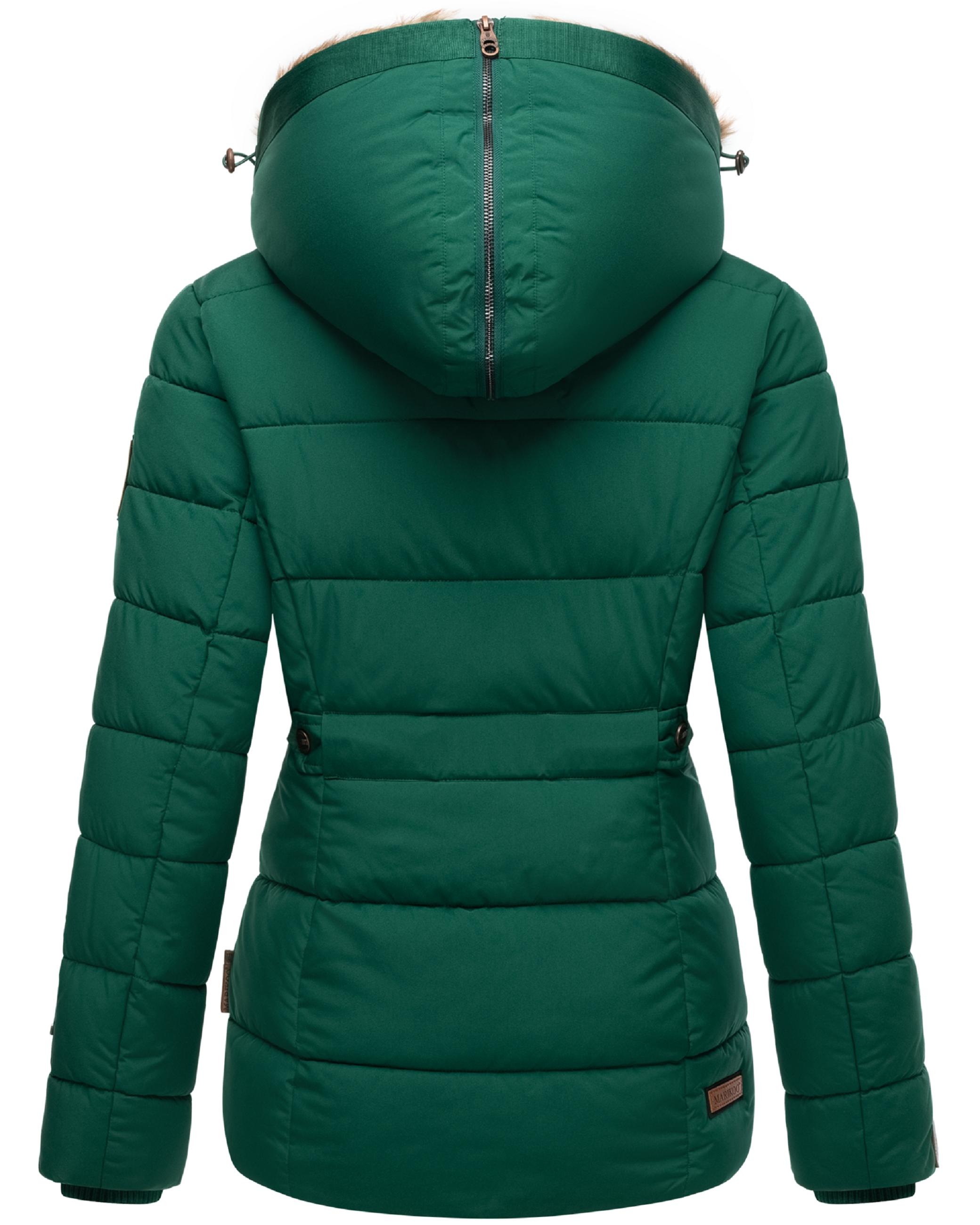 Marikoo Winterjacke »Winterjacke Nekoo«, mit Kapuze, stylische Damen Steppjacke mit großer Kapuze
