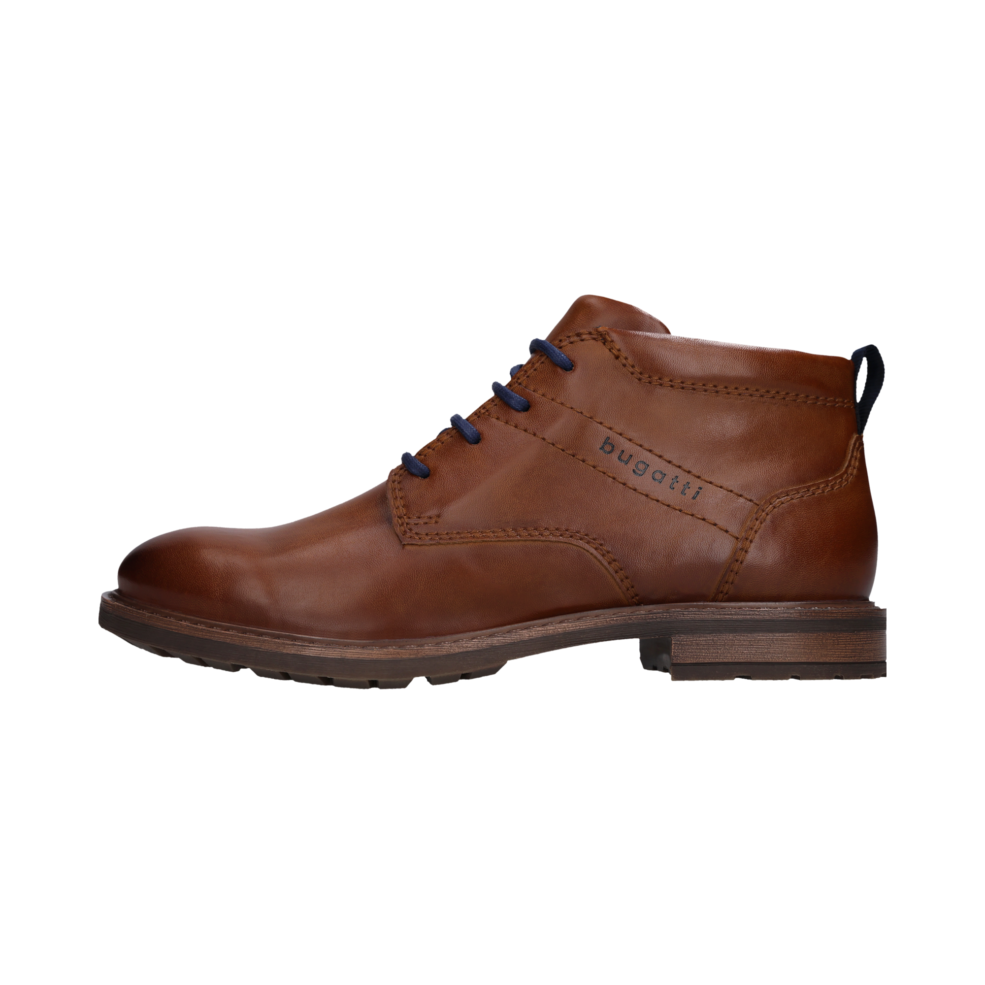 bugatti Schnürstiefelette  Schnürboots, Klassik-Stiefelette mit Profilsohle