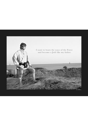 Poster »Star Wars Classic Luke Quote«, Star Wars, (1 St.)