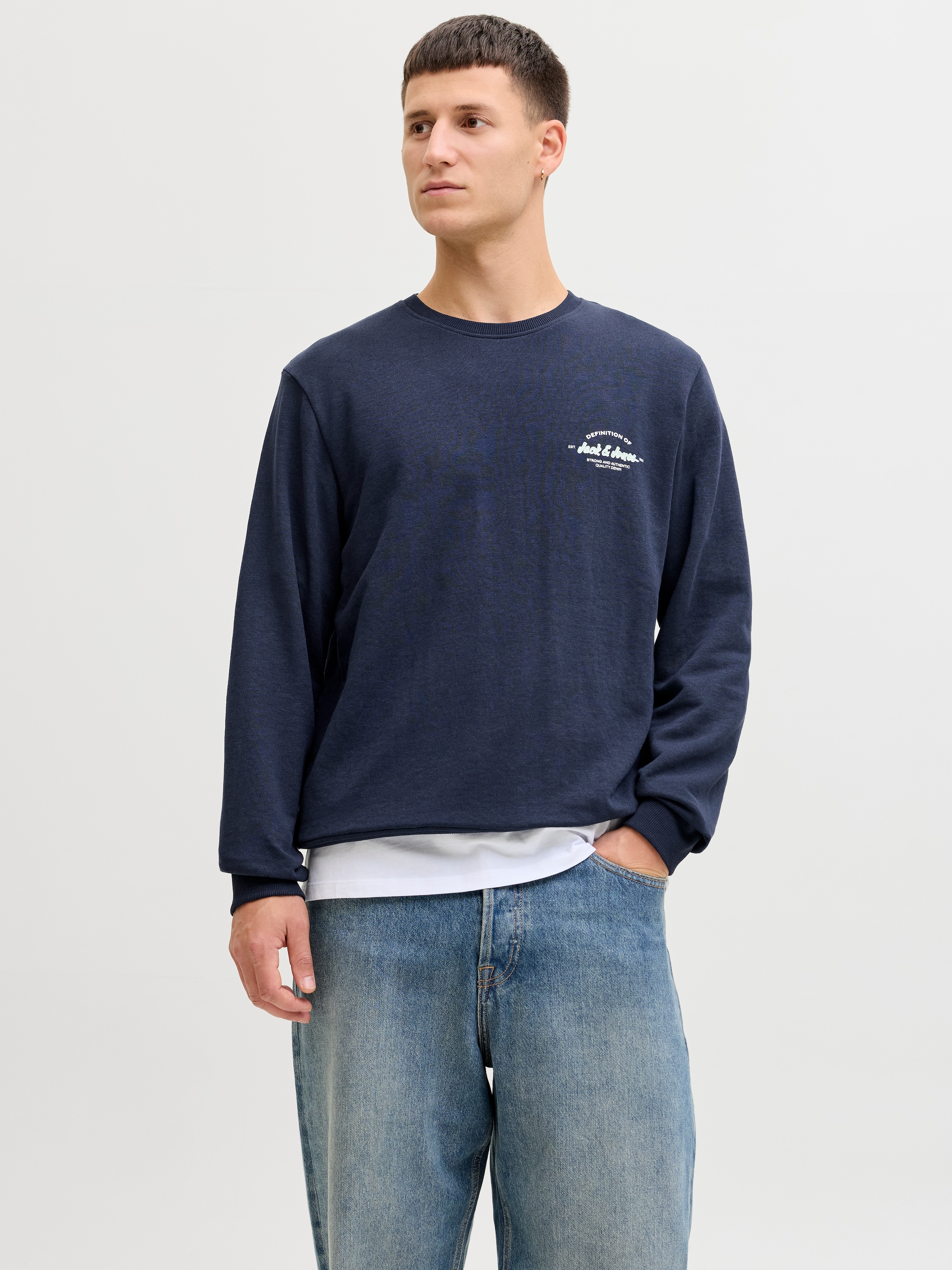 Jack & Jones Sweatshirt »JJBRANDON SWEAT CREW NECK«
