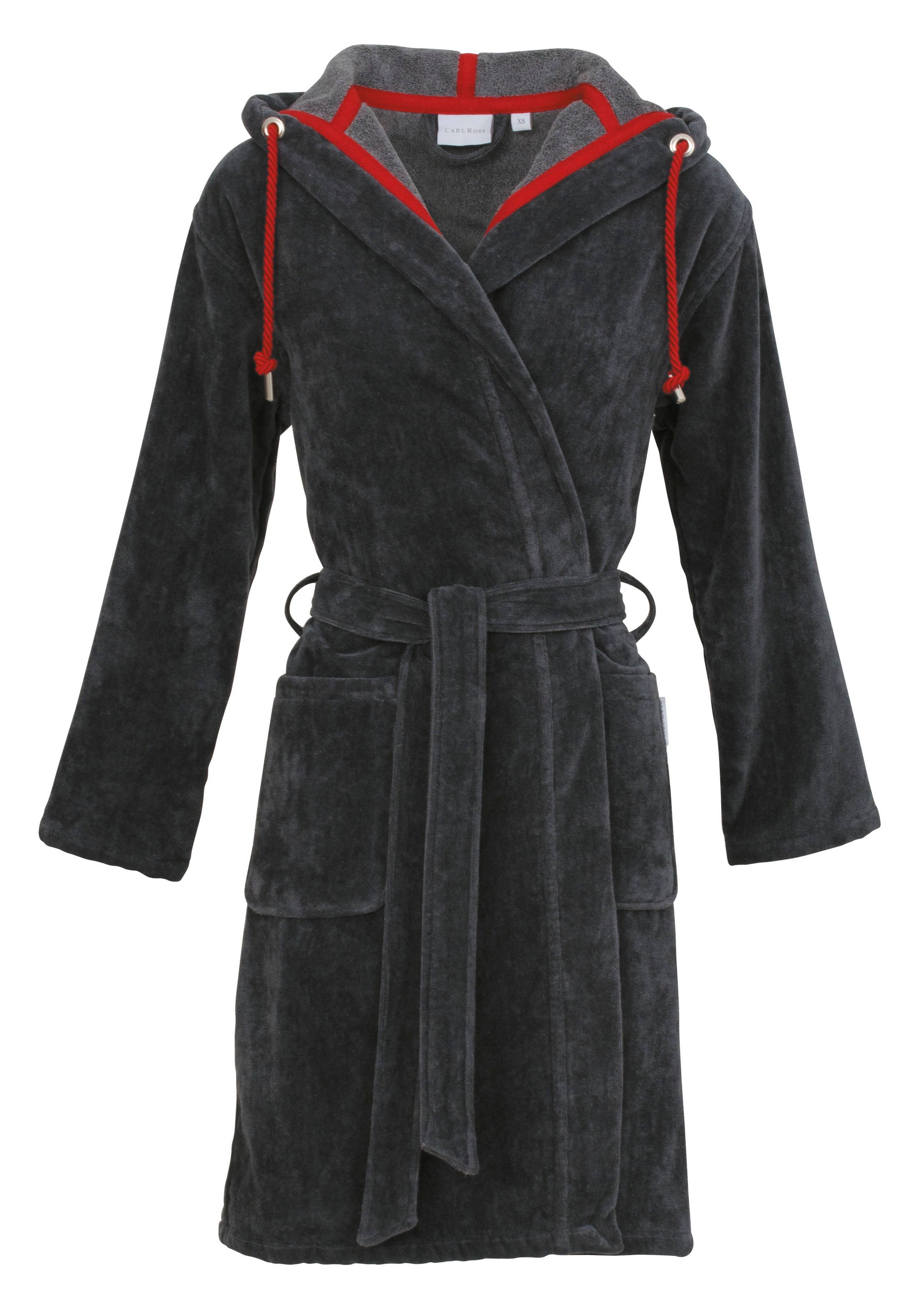 Carl Ross Unisex-Bademantel »493310« 1 Stk. tlg. in grau, Größe XL