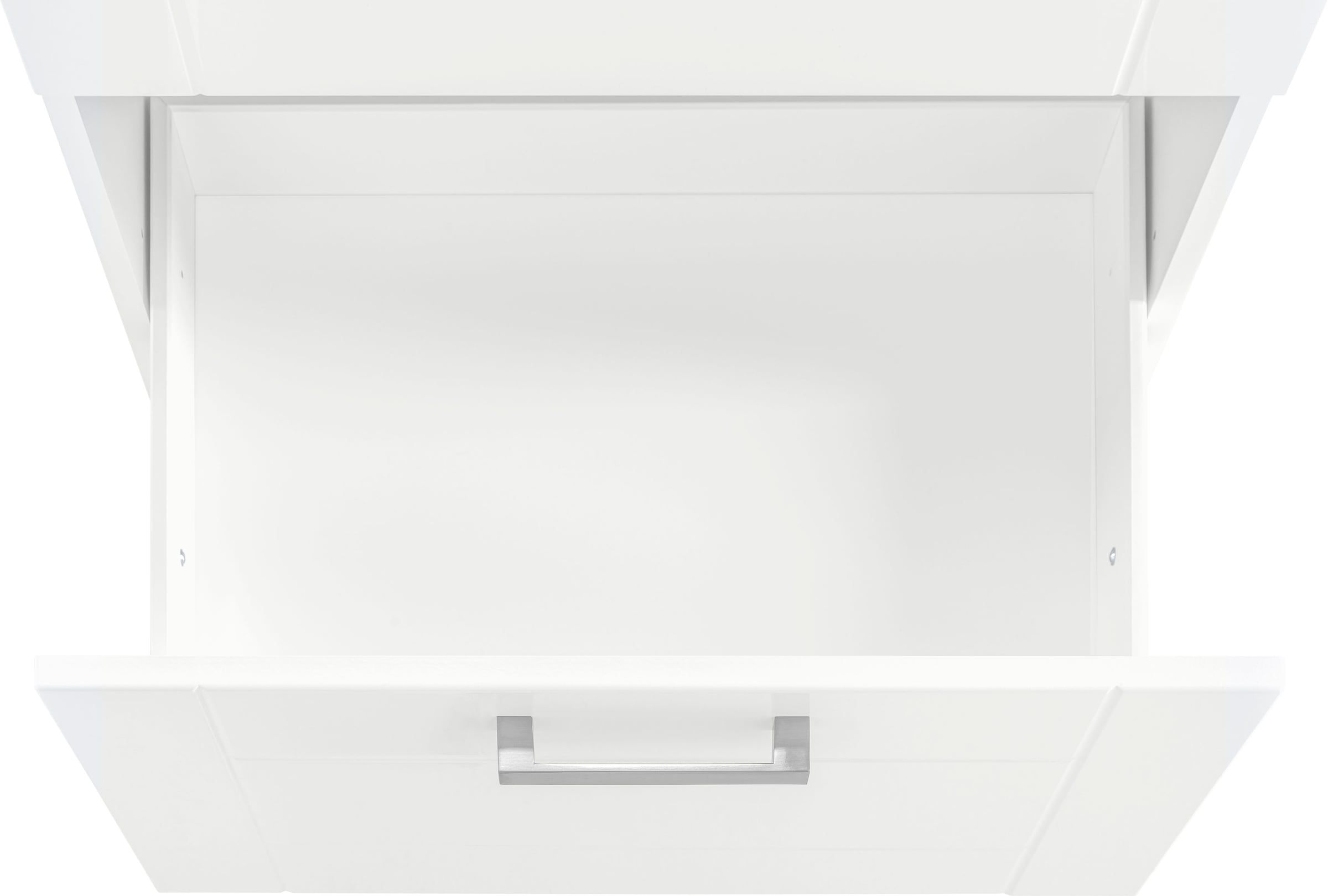 KOCHSTATION Auszugsunterschrank »KS-Tinnum« 60 cm breit, MDF-Fronten, Metallgriff, 1 Schubkasten, 2 Auszüge