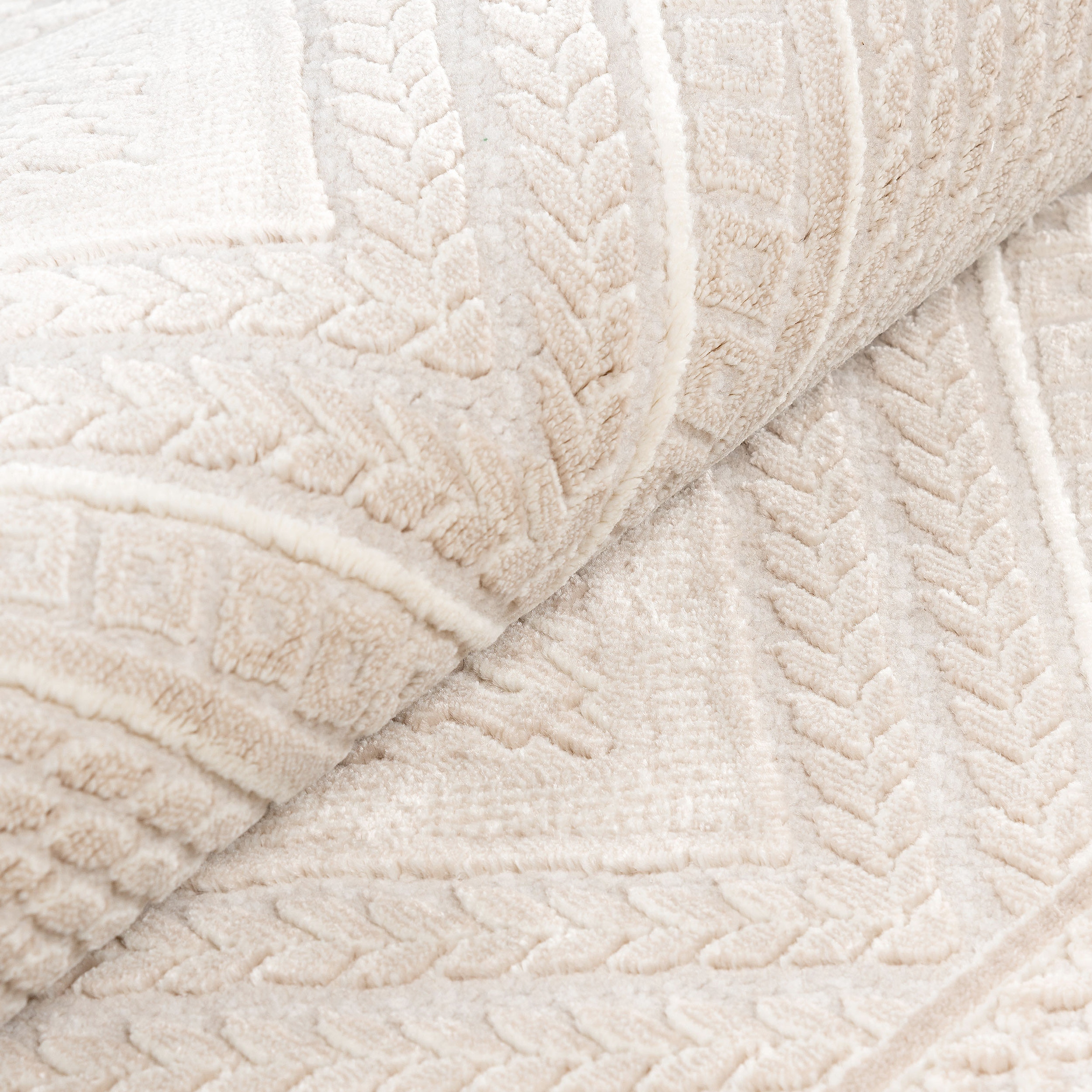 Sehrazat Teppich »Luxury 6600«, rechteckig, 13 mm Höhe, Wohnzimmer, Kurzflor, Hoch Tief Struktur