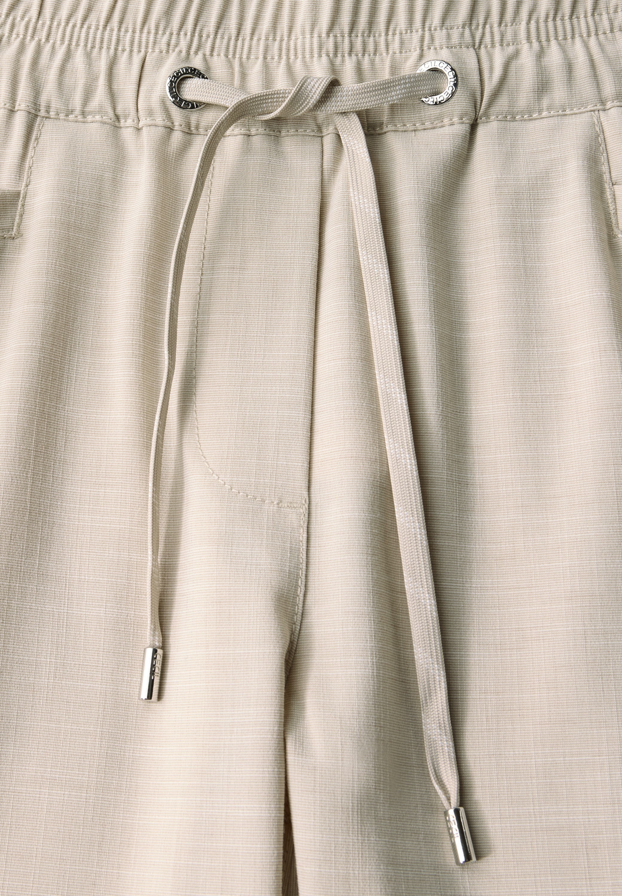 Cecil Stoffhose »Style CHELSEA«, mit elastischem Bund mit Tunnelzug