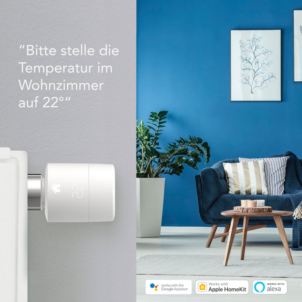 Tado Heizkörperthermostat »Funk-Temperatursensor, Zusatzprodukt für Smarte Heizkörper-Thermostate«