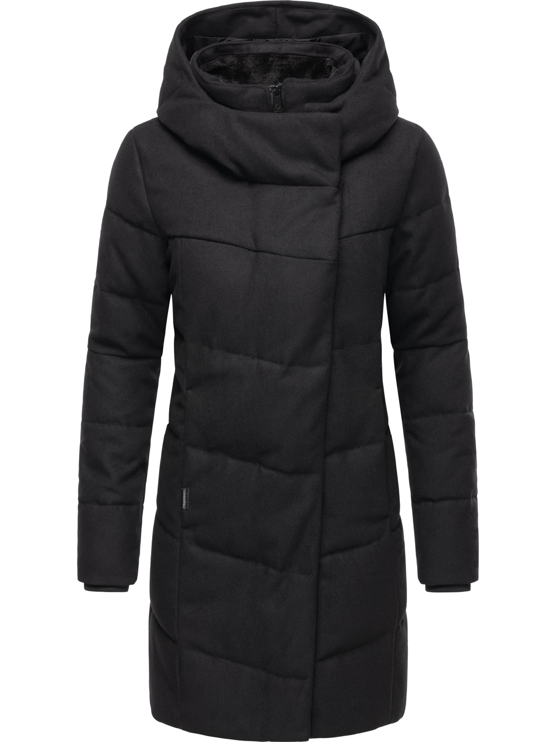 Ragwear Wintermantel »Wintermantel Pavla Coat«, stylischer Damen Steppmantel in Woll-Optik