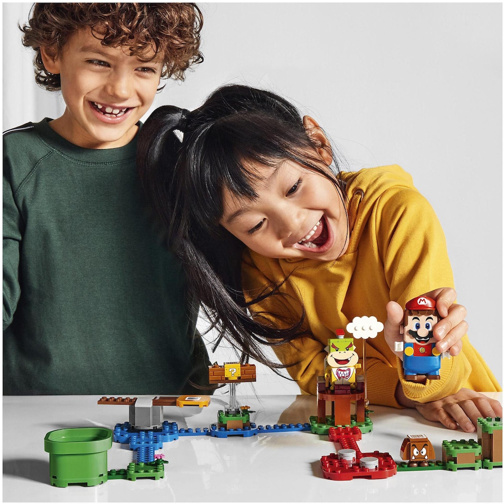 LEGO® Konstruktionsspielsteine »Abenteuer mit Mario – Starterset (71360), LEGO® Super Mario«, (231 St.)