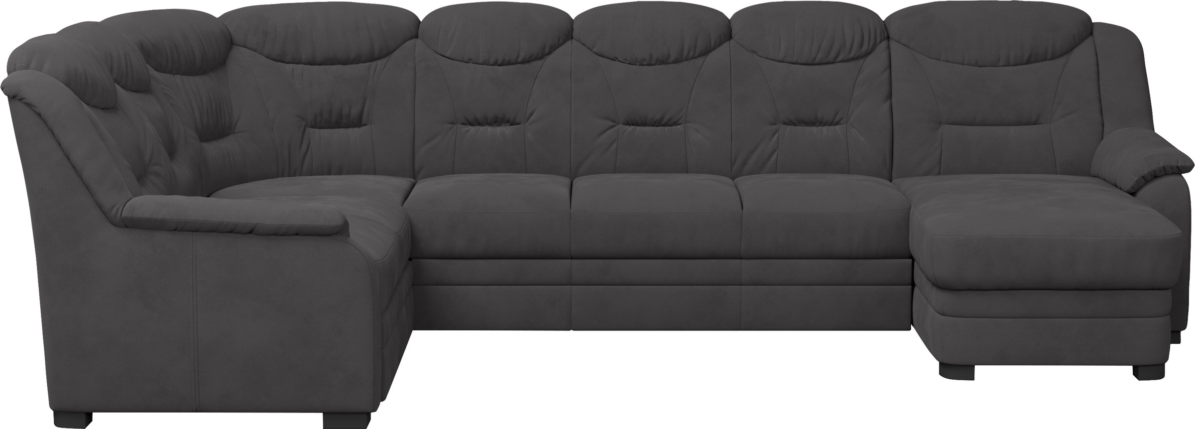 COTTA Wohnlandschaft »Marcus U-Form«, Bequeme Wohnlandschaft in klassischem Design mit hoher Rückenlehne