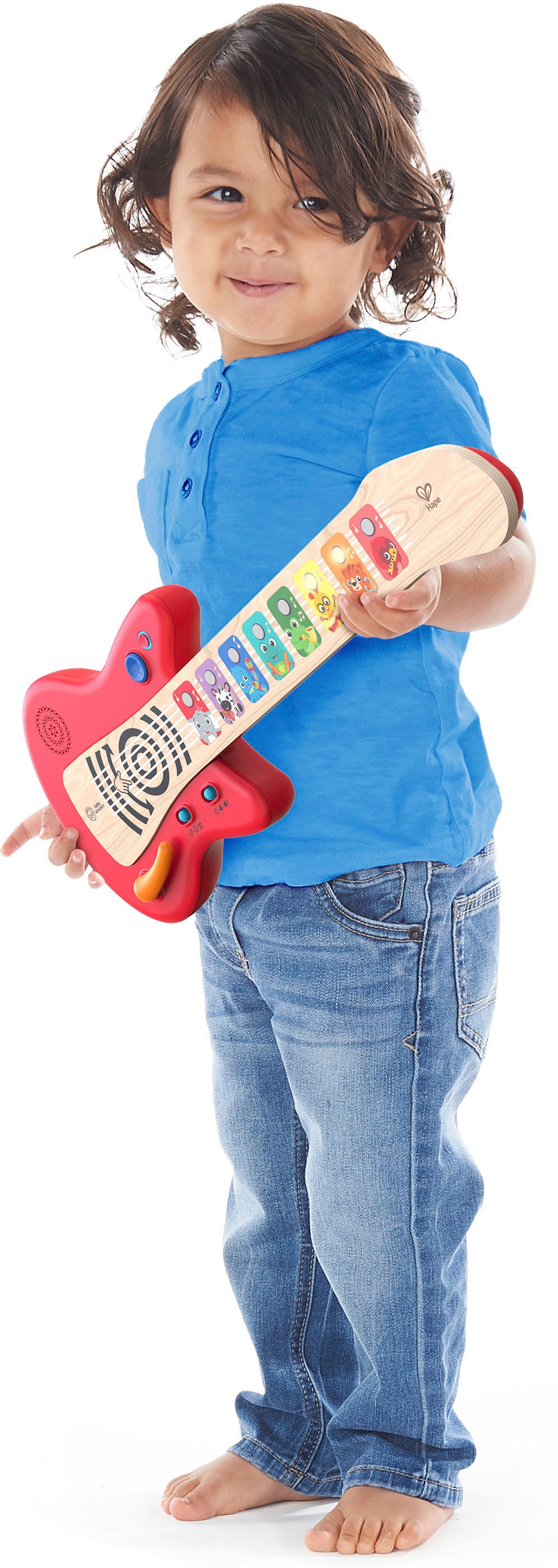 Hape Spielzeug-Musikinstrument »Baby-Einstein, Together in Tune Guitar™«, Connected Magic Touch™