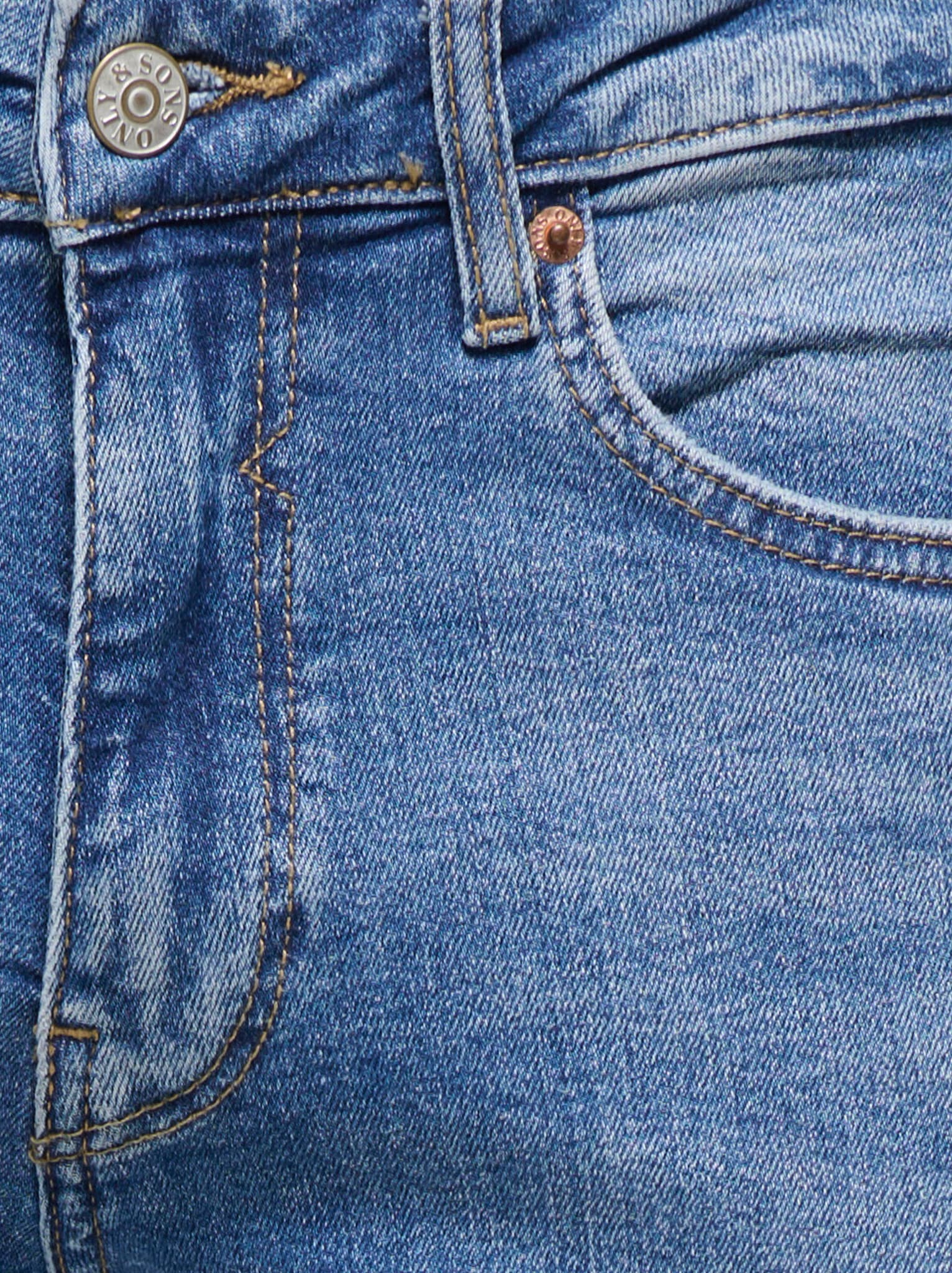 ONLY & SONS Straight-Jeans »ONSWEFT REG. MBD 5094 TAI DNM NOOS« im 4-Pocket-Style