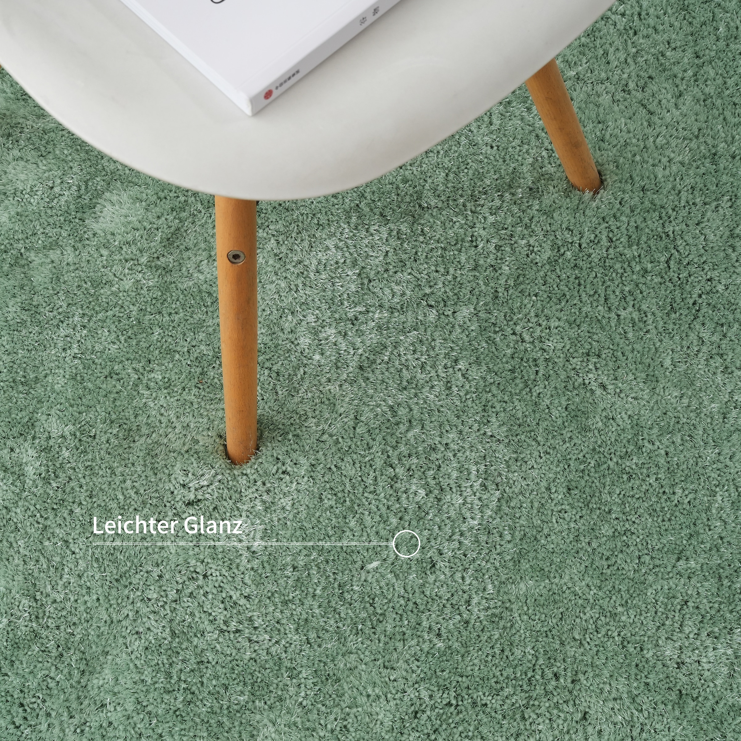 Bruno Banani Teppich »Dana Teppich, besonders weich und kuschelig, Kundenliebling«, rechteckig, 30 mm Höhe, uni, Mikrofaser Teppiche, Wohnzimmer, Schlafzimmer, Esszimmer