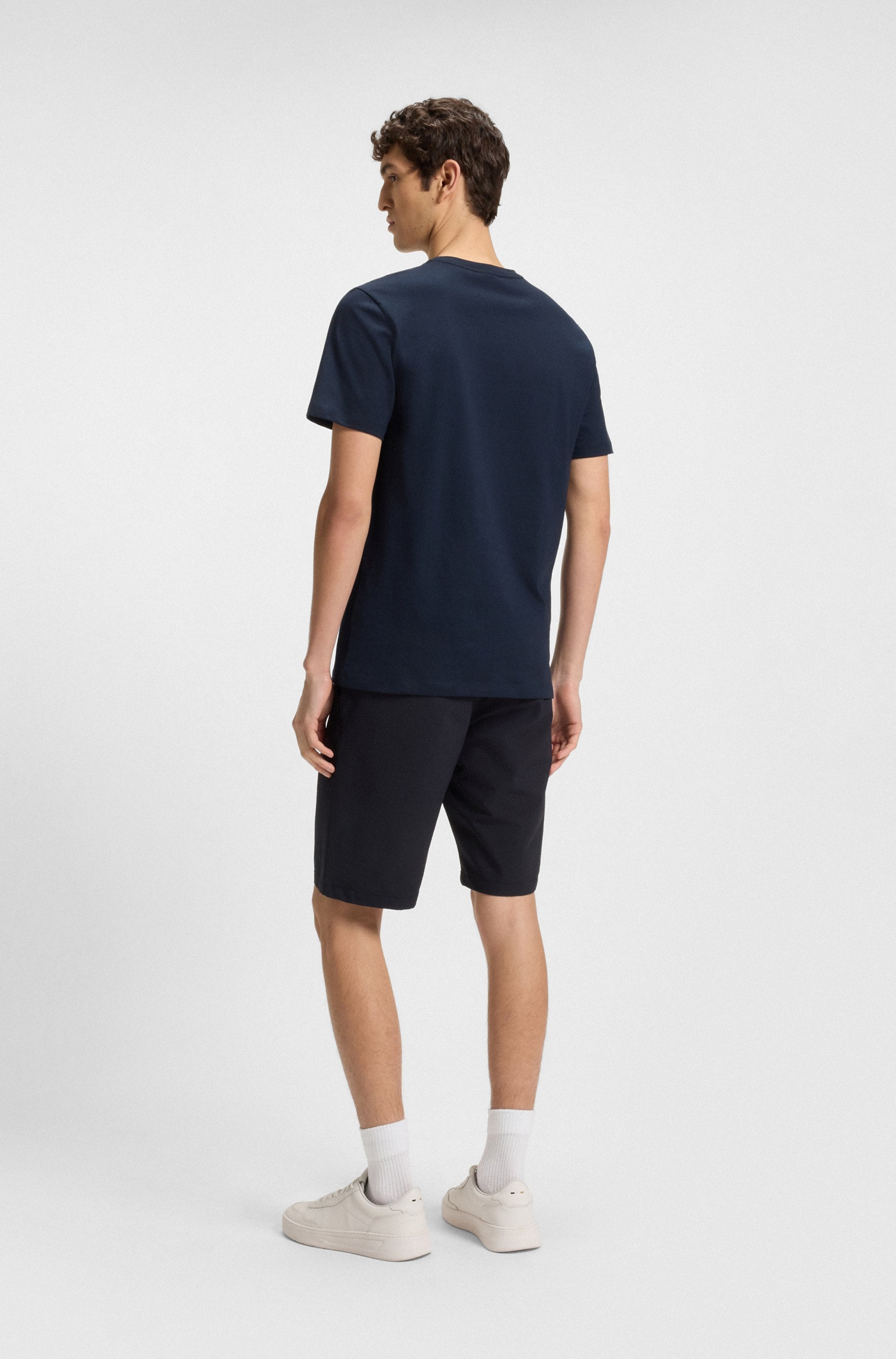 BOSS ORANGE Chinoshorts »tapered DS«, mit Kordelzug