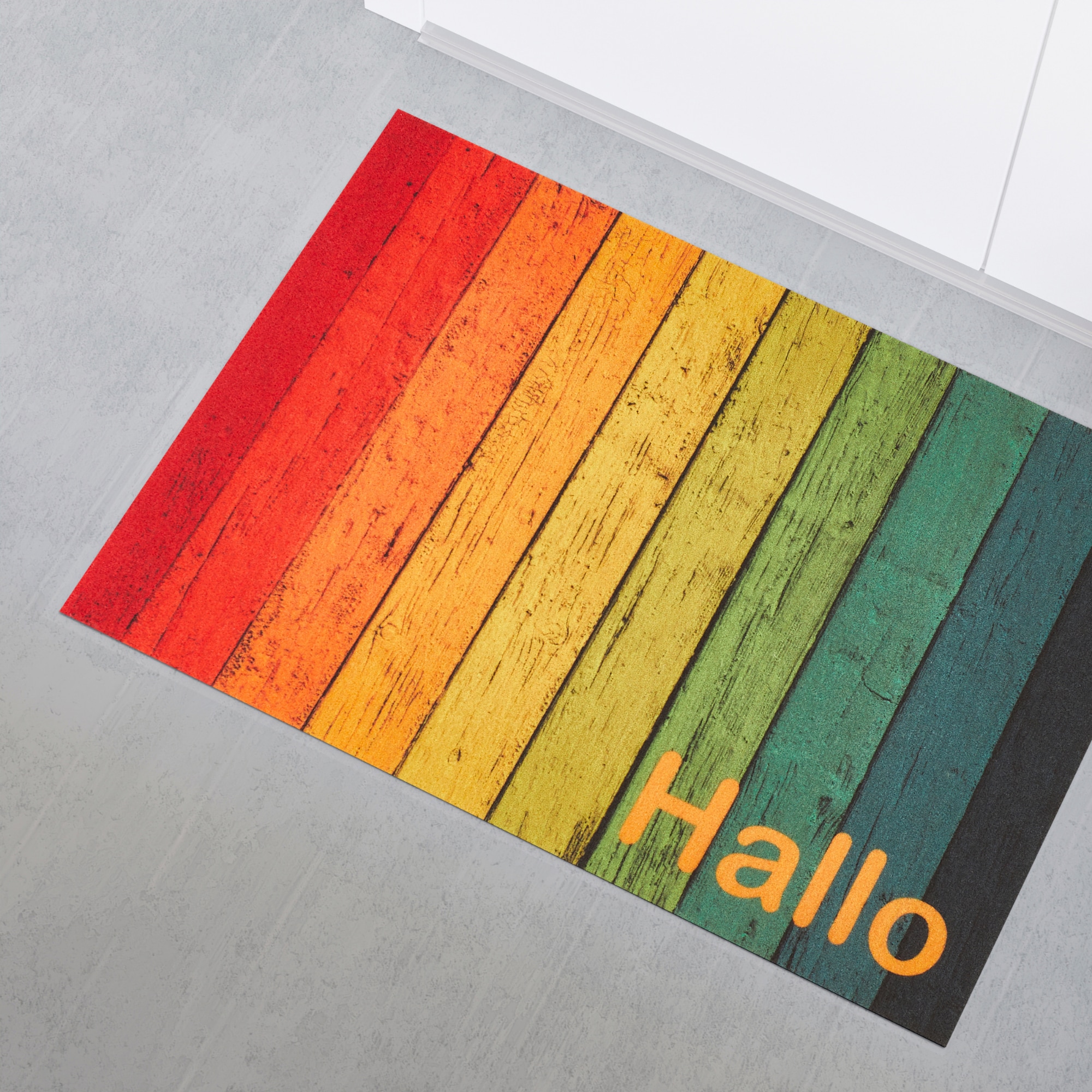 Andiamo Fußmatte »Modern« rechteckig 6,5 mm Höhe Schmutzfangmatte, bedruckt, diverse Motive, In- und Outdoor geeignet