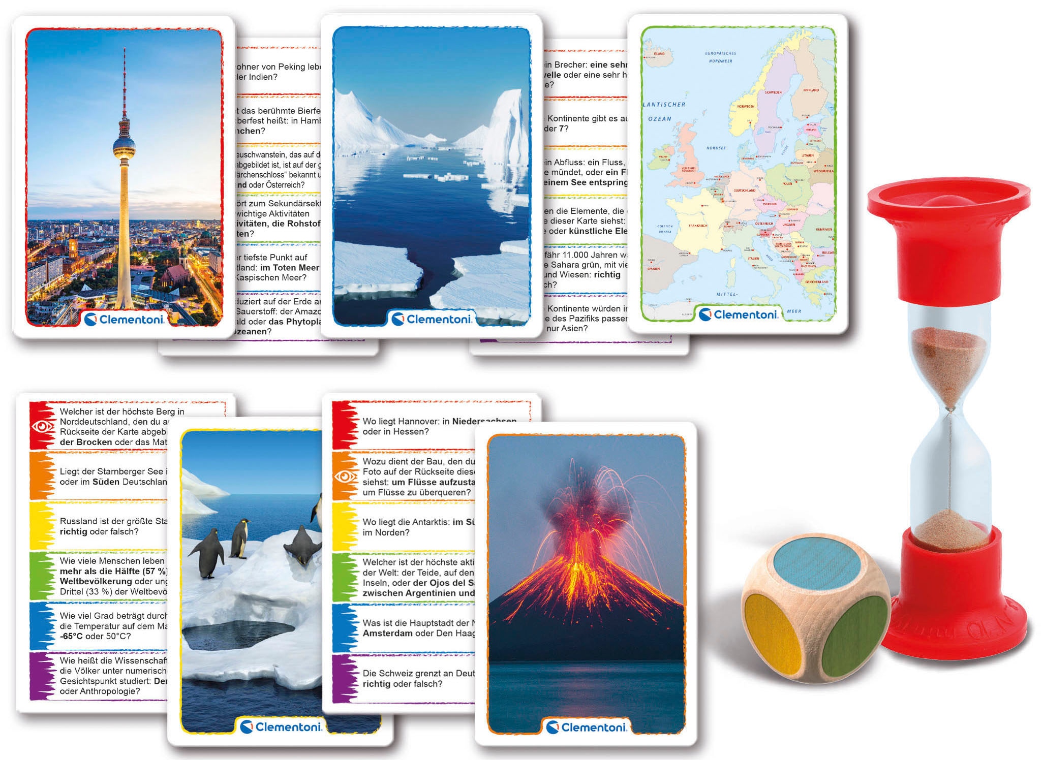 Clementoni® Spiel »Galileo, Wissenstrainer Geographie«, Made in Europe
