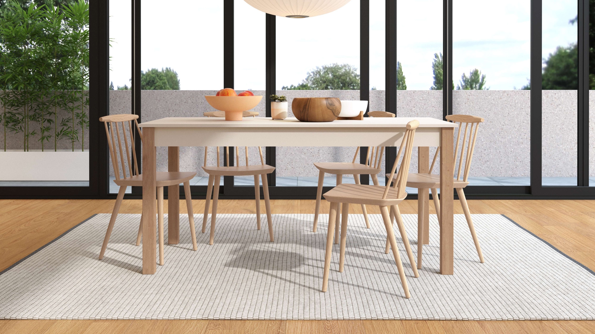 Home affaire Esstisch »Belfort, 160-200 cm, Elegant, modern und stilvolles Design«, Verlängerbar durch Einlegeplatte, trendige Farbe