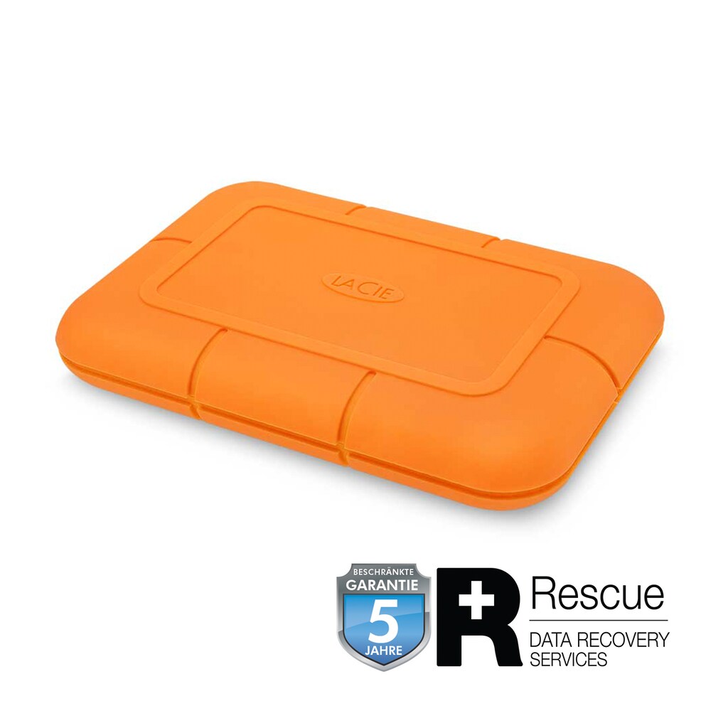 LaCie externe SSD »Rugged USB-C«, 2,5 Zoll, Anschluss USB 3.1