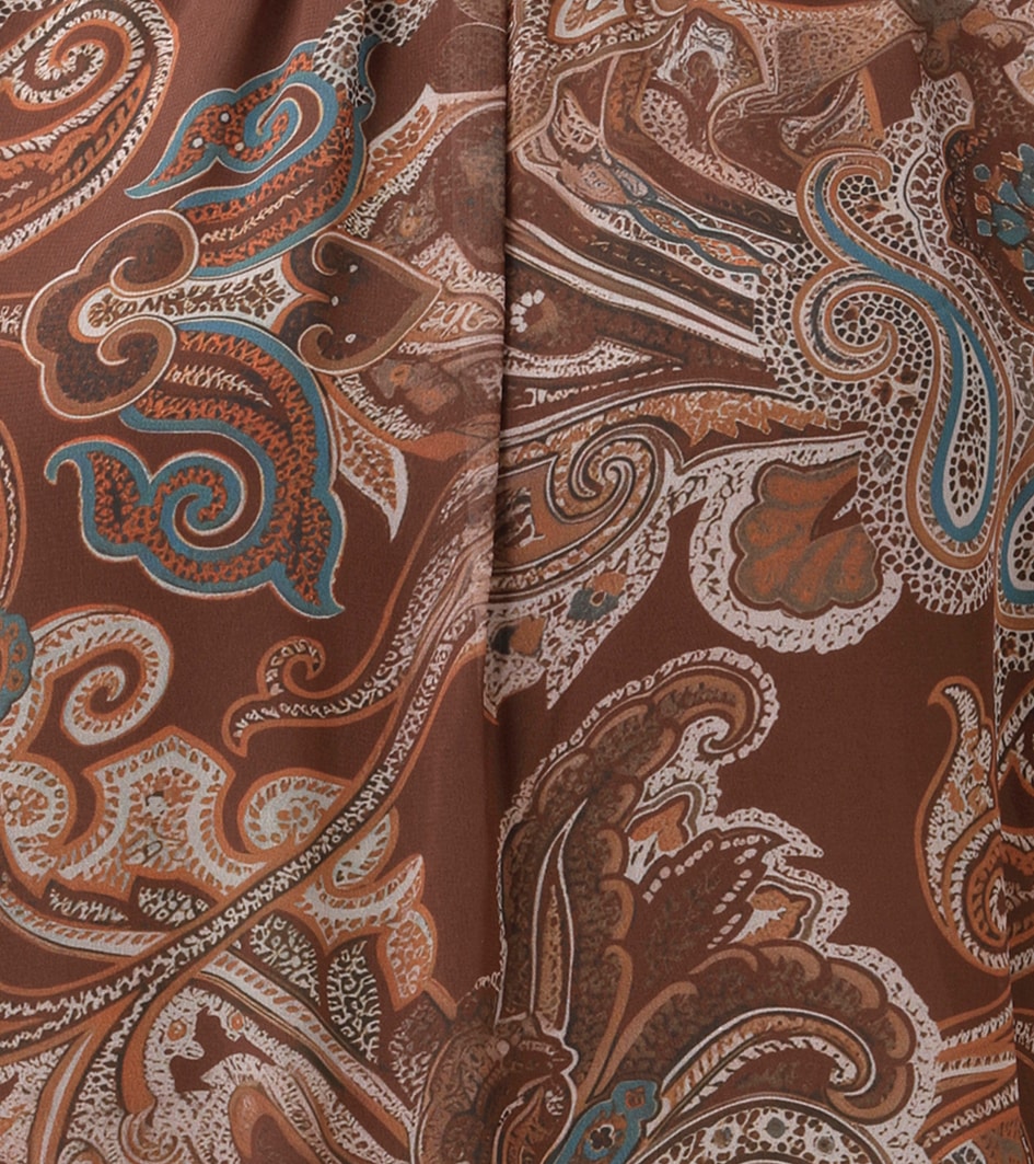 Aniston CASUAL Schlupfbluse mit farbharmonischem Paisley-Muster - NEUE KOLLEKTION