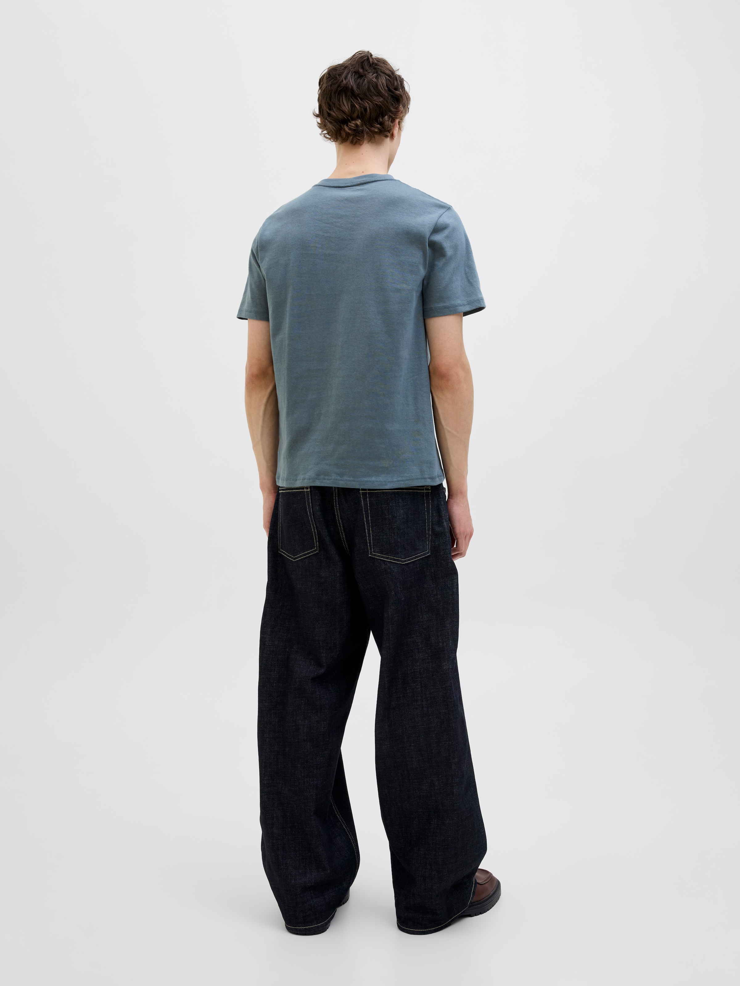 Jack & Jones T-Shirt »JORALMERIA BOLD BRANDING TEE SS CN«, mit Logo Druck