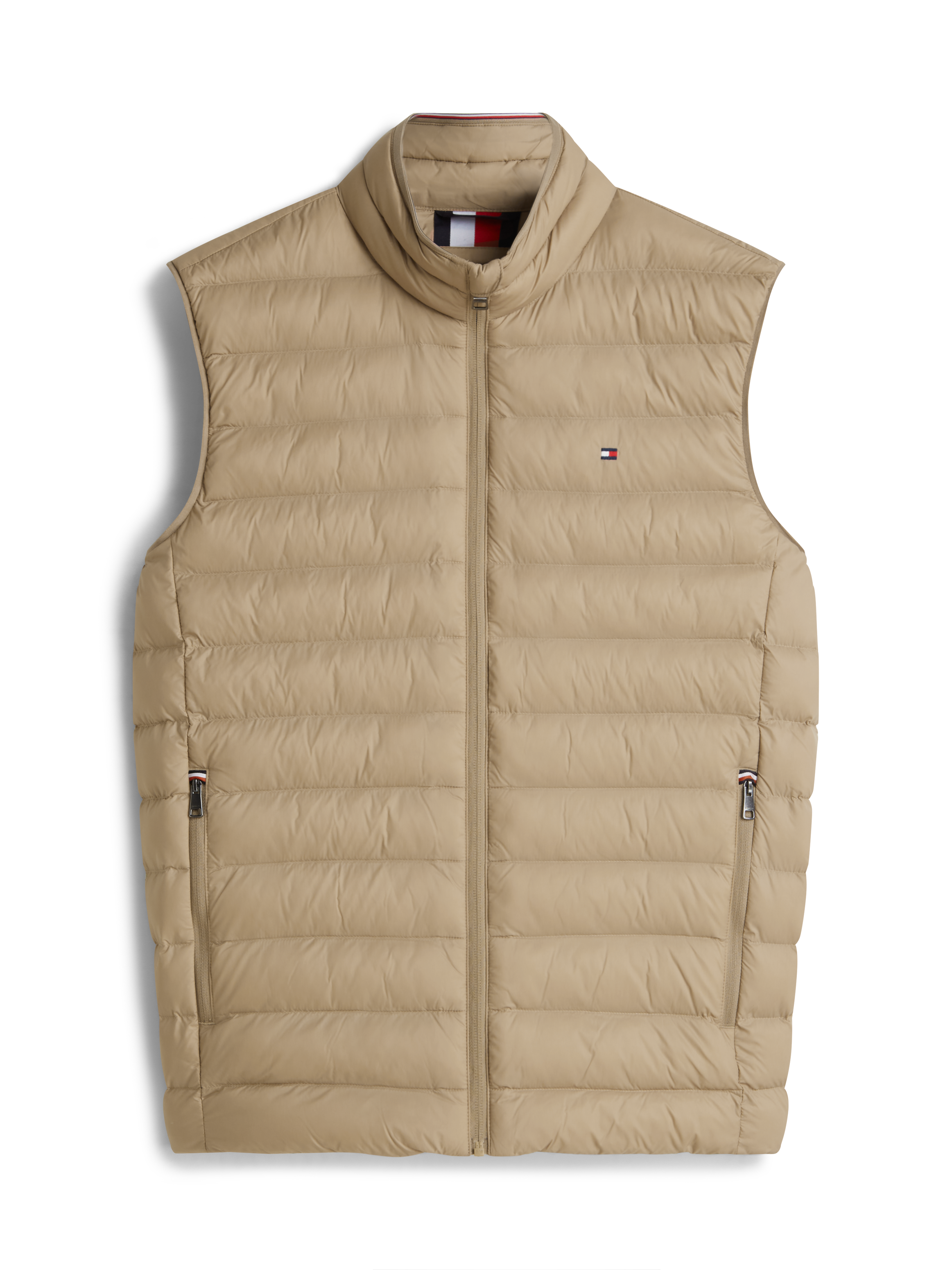 Tommy Hilfiger Steppweste »PACKABLE RECYCLED VEST« mit Logostickerei