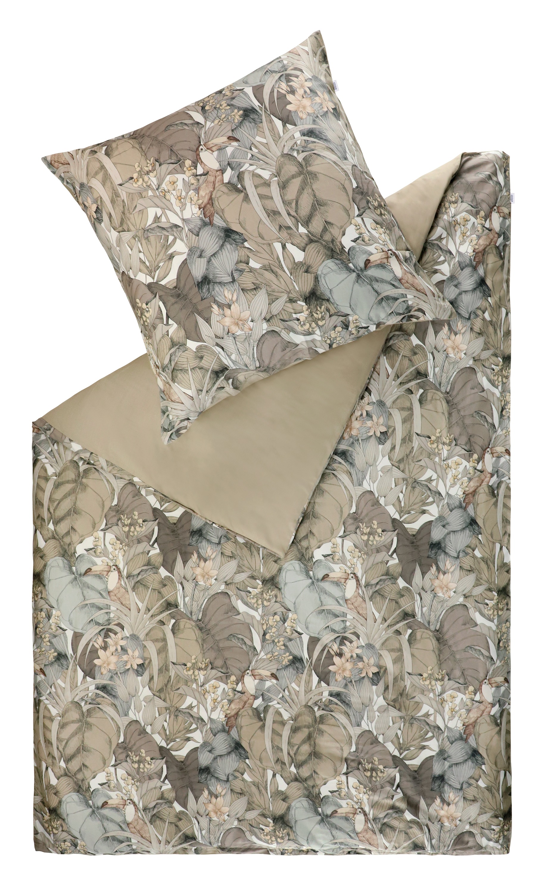 SCHÖNER WOHNEN-Kollektion Wendebettwäsche »Toucan« aus 100% Baumwolle