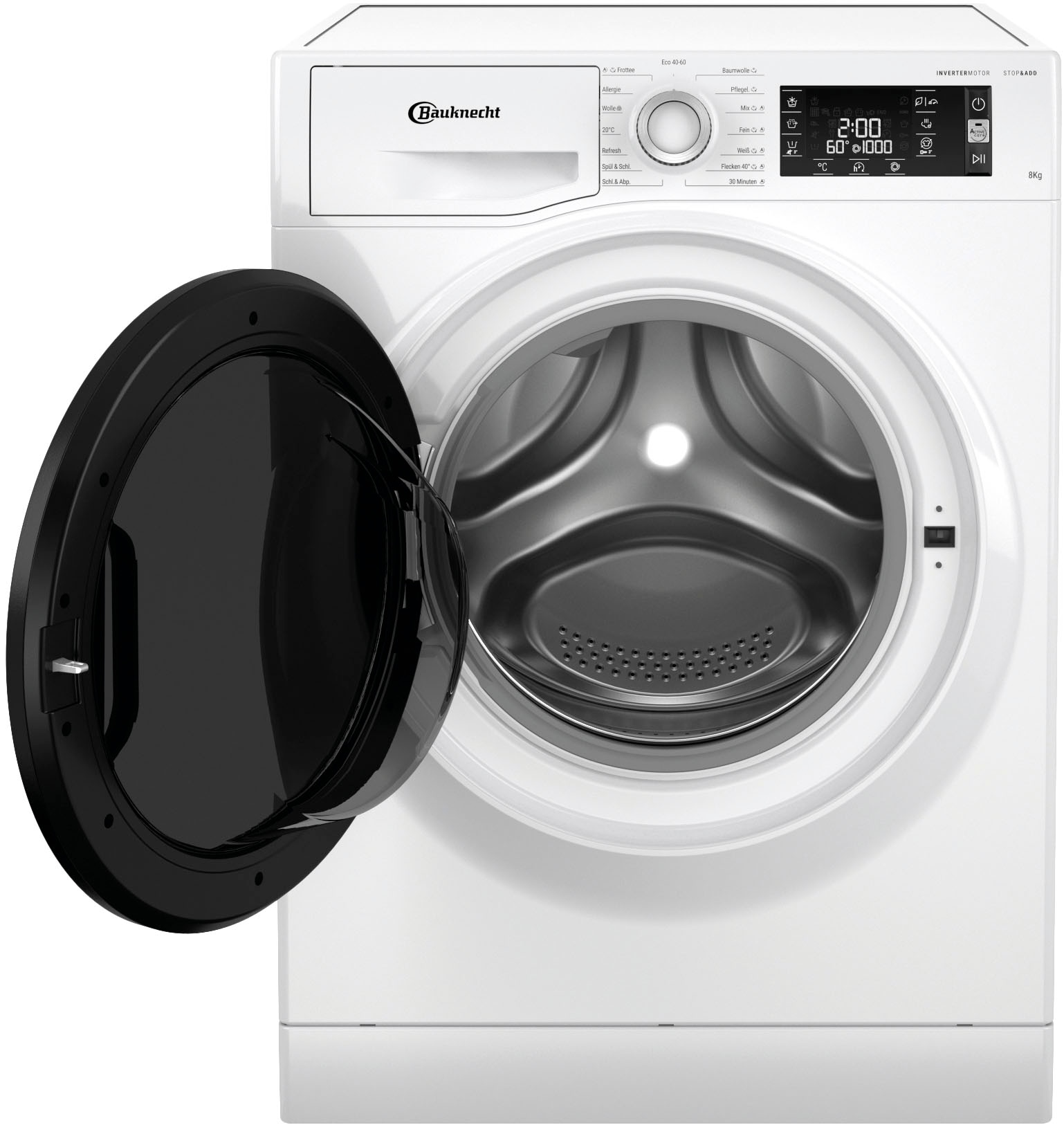 BAUKNECHT Waschmaschine »WM Sense 8AA«, 8 kg, 1400 U/min