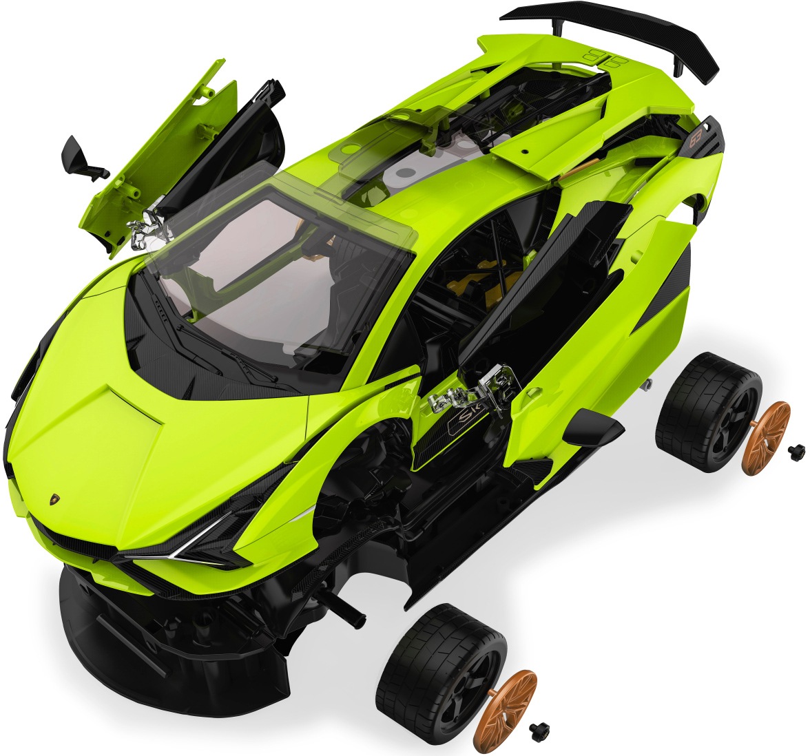 Jamara RC-Auto »Lamborghini Sián FKP 37«, Bausatz