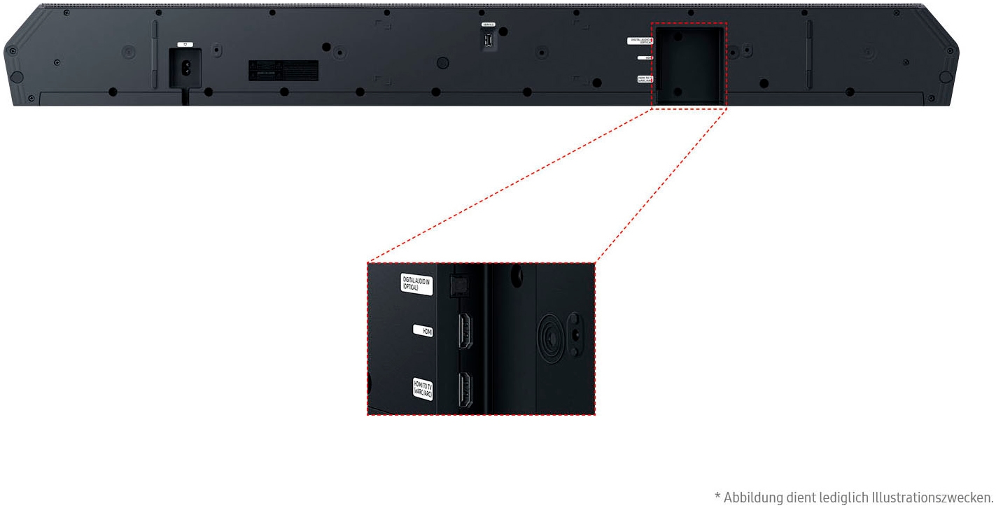 Samsung Soundbar »HW-Q935GF Q-Soundbar«, 9.1.4-Kanal Subwoofer & Rücklautsprecher, Kabellos Dolby Atmos, DTS:X