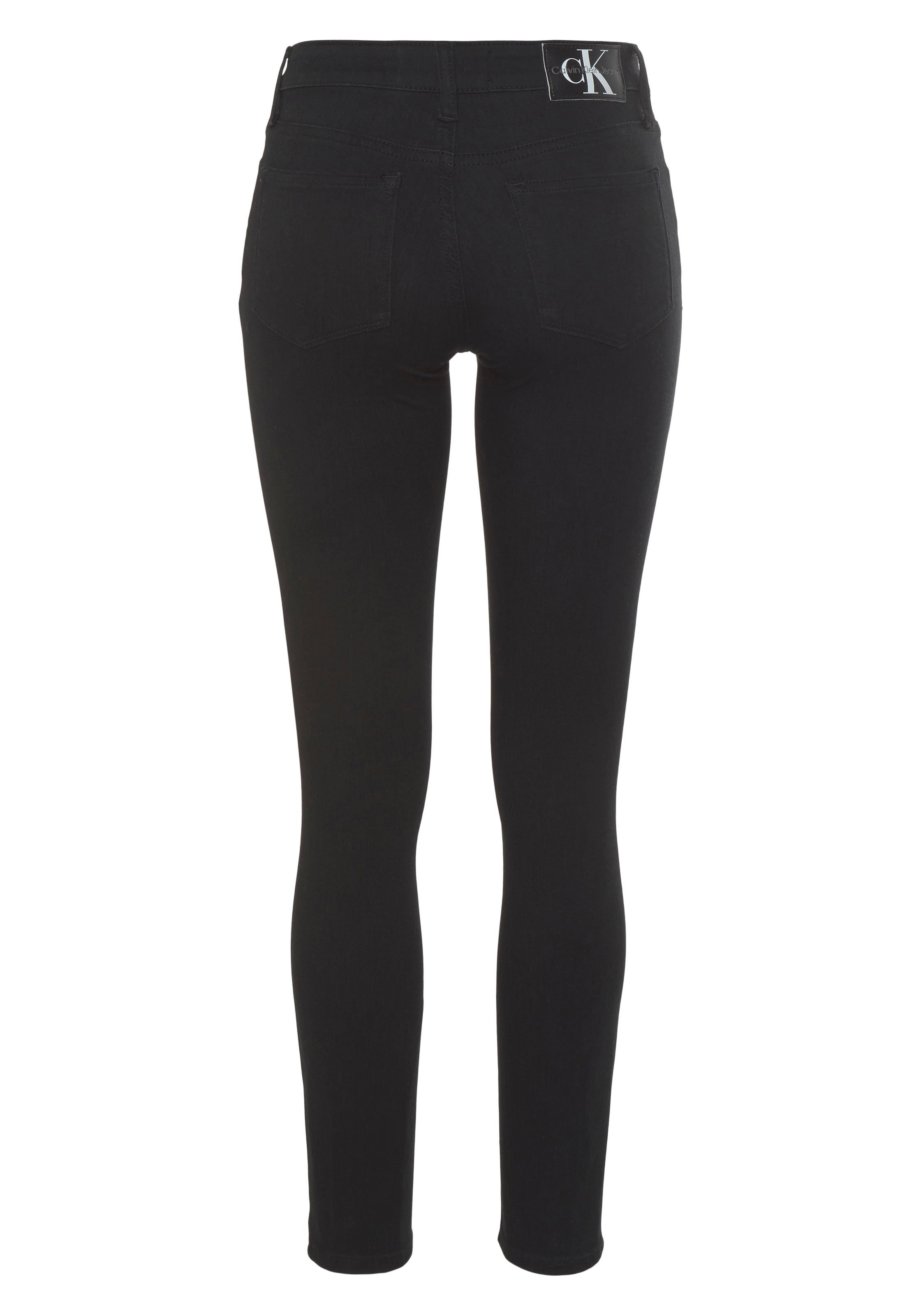 Calvin Klein Jeans Skinny-fit-Jeans »MID RISE SKINNY«, 5-Pocket-Form