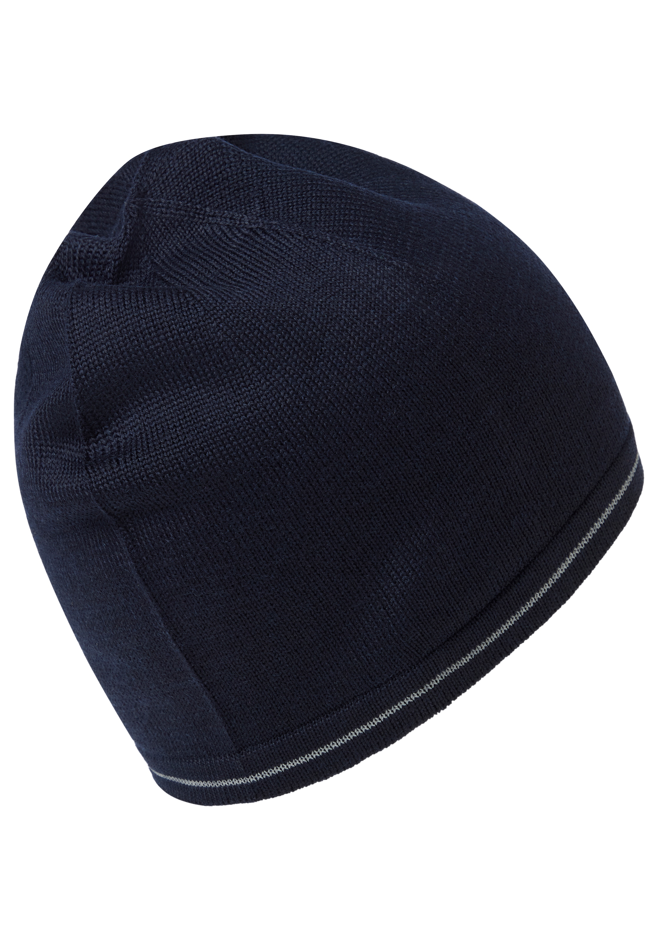 BOSS GREEN Strickmütze »Arveso Beanie«, mit reflektierendem Label-Schriftzug