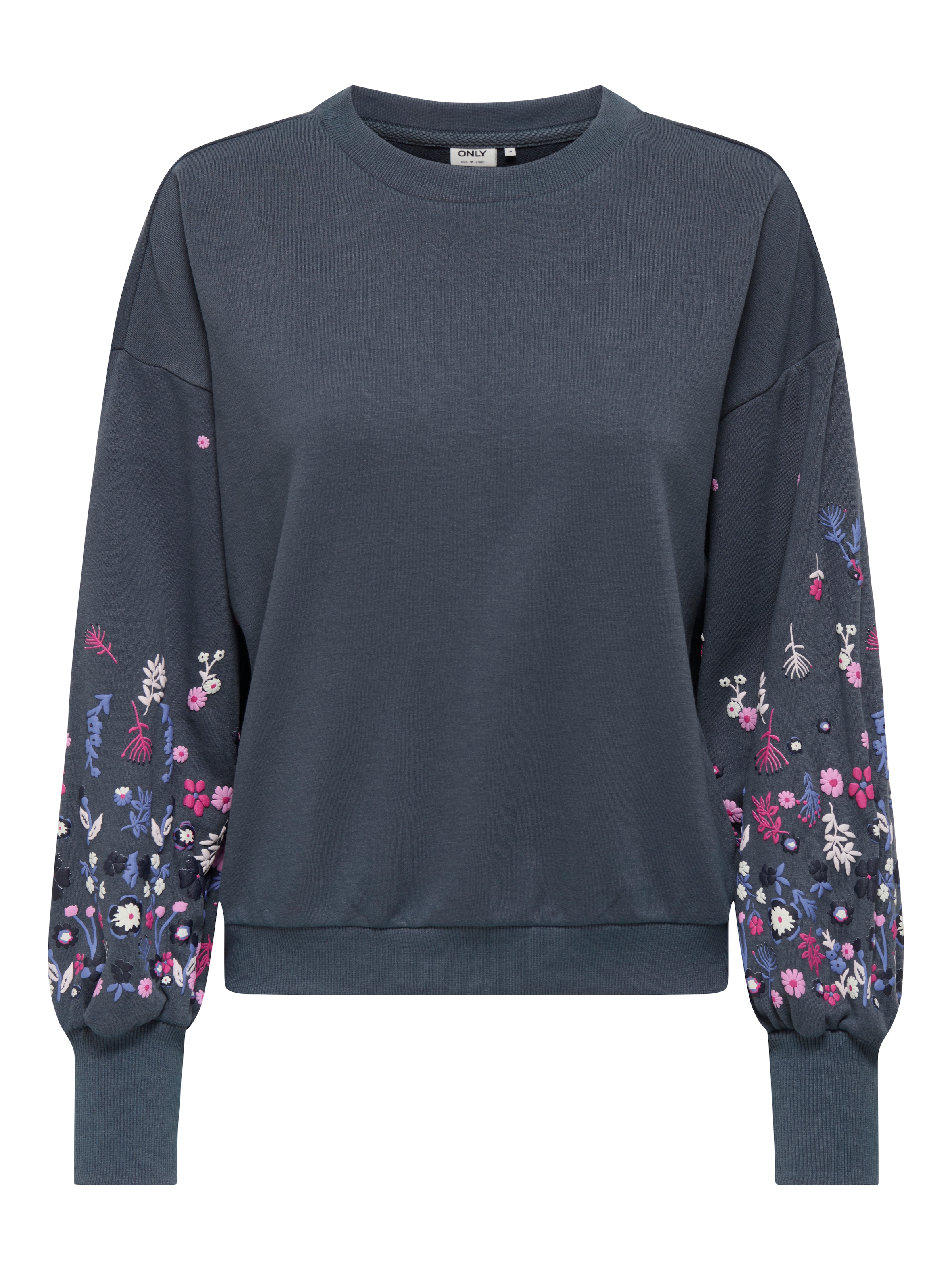 ONLY Sweatshirt »ONLBROOKE L/S O-NECK FLOWER SWT«