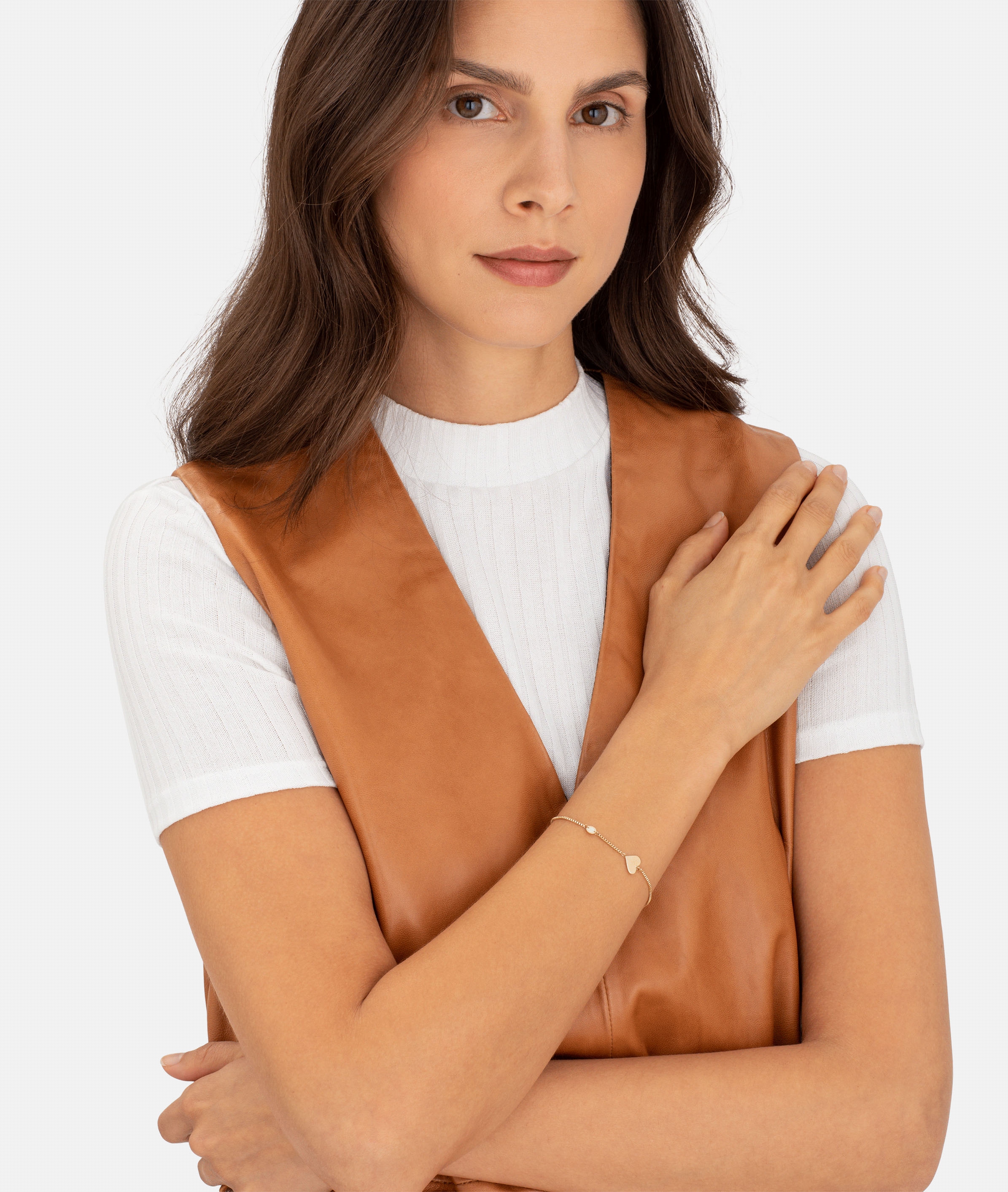 Liebeskind Berlin Armband »Schmuck Geschenk Edelstahl Armkette Herz, LJ-0509-B-20, LJ-0510-B-20«