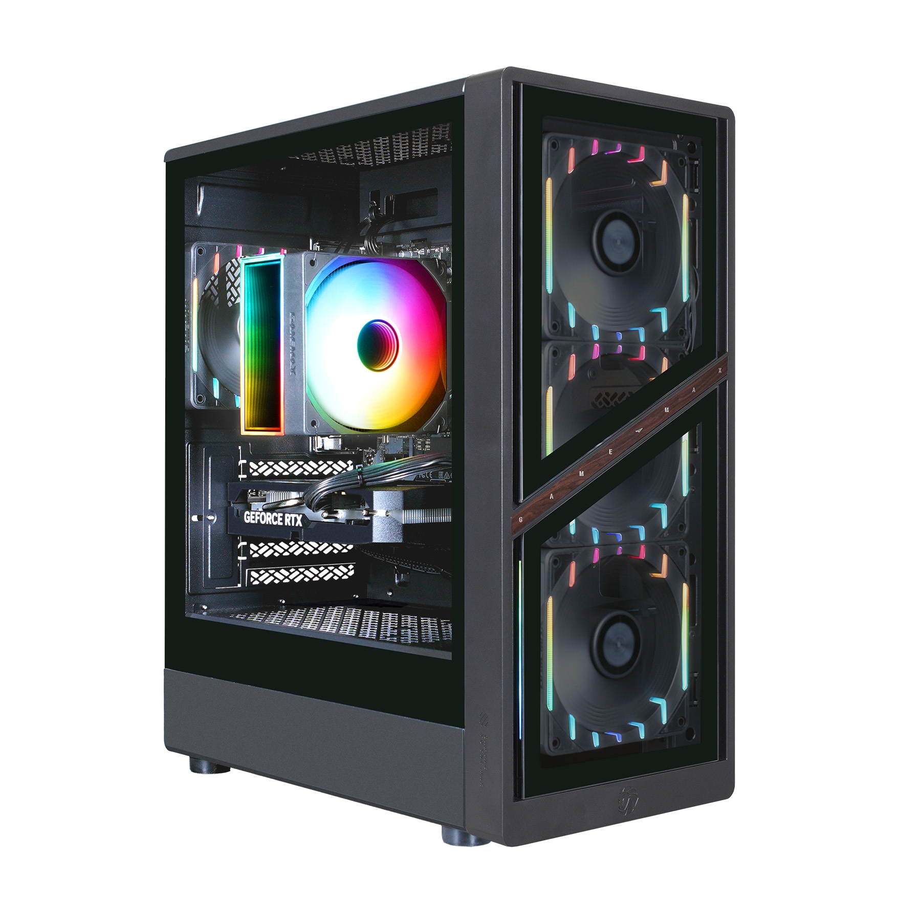 GAMEMAX Gaming-PC »AERIS GB 8119 AMD Ryzen 7 5700X 16GB 480GB SSD RTX 5060« Windows 11